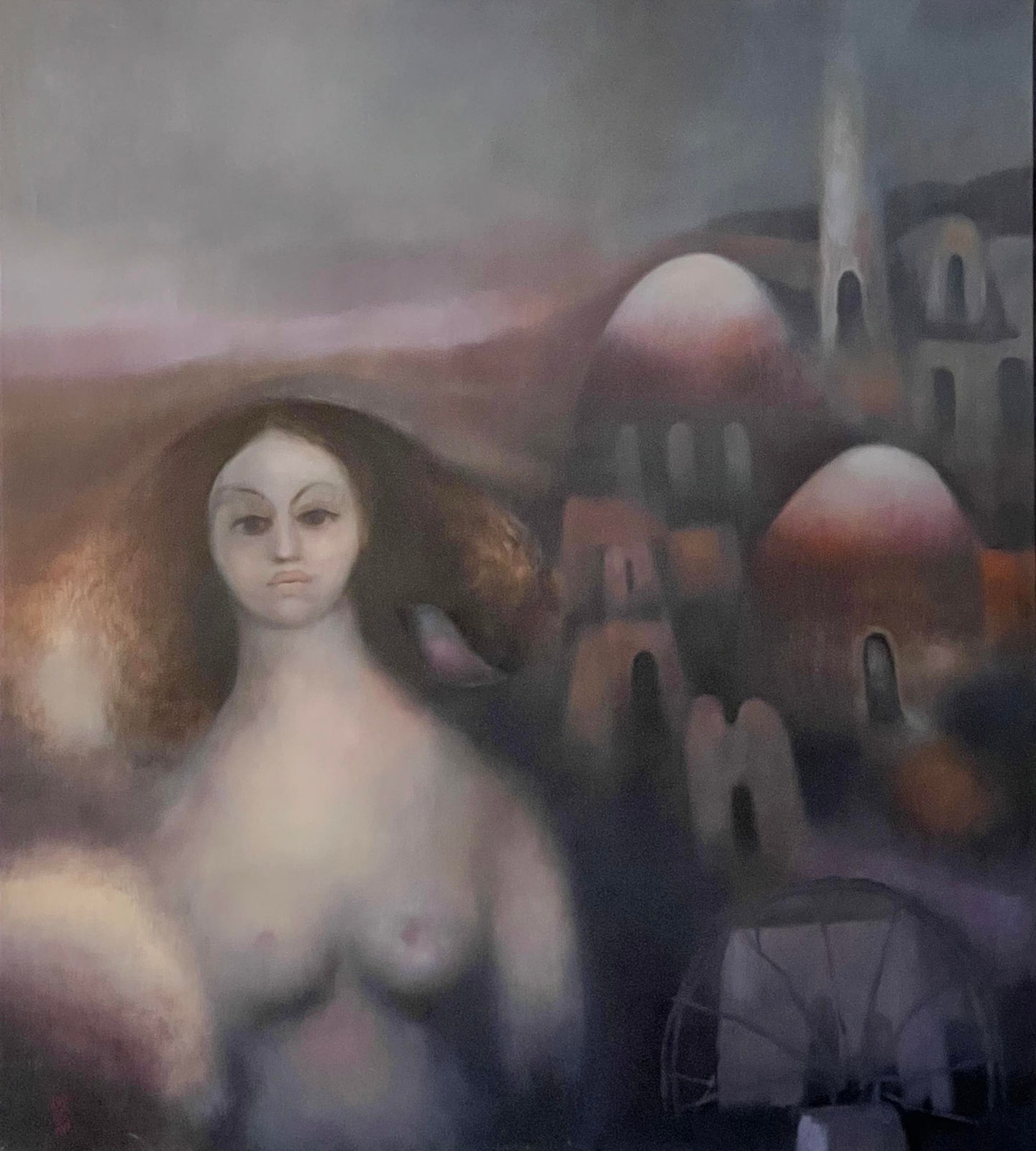 Nouri Al Rawi, Grieving Mother, 1977