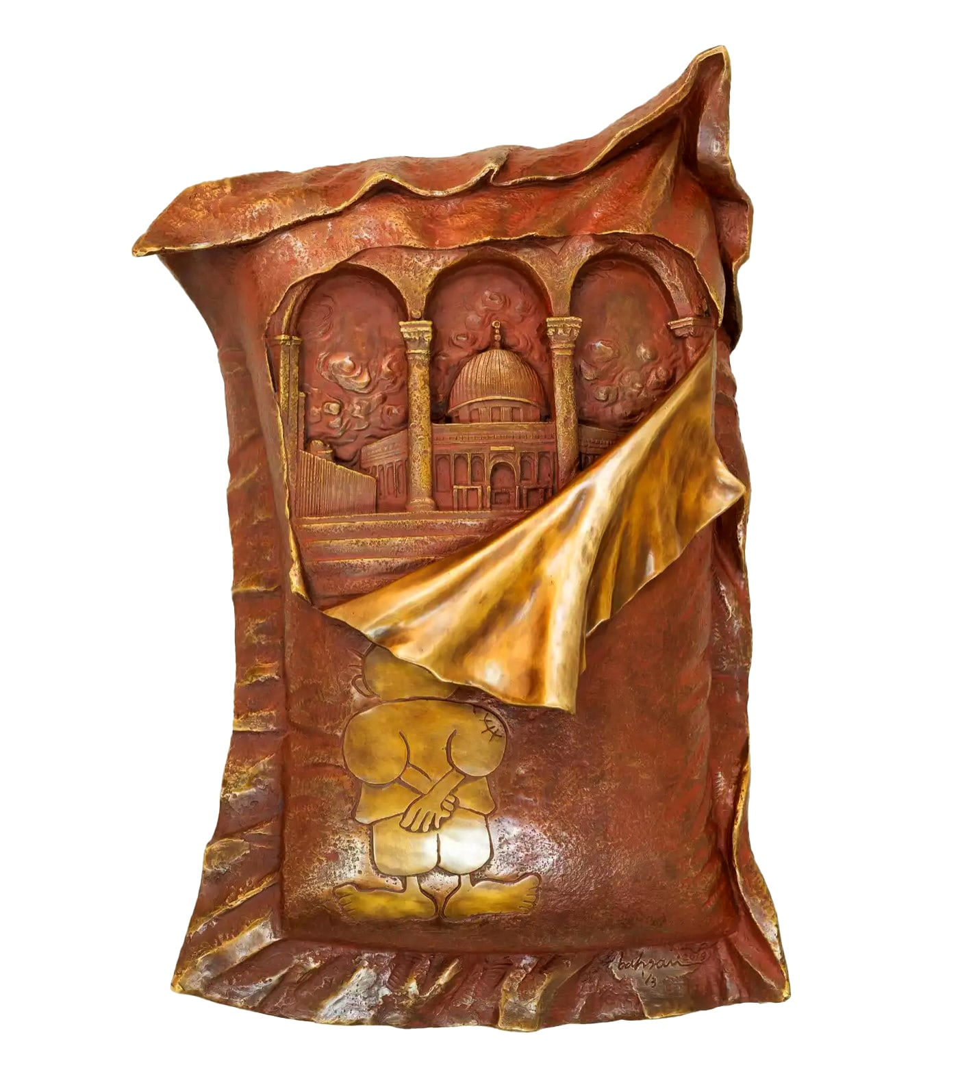 Ahmed Albahrani, In Memory of Jerusalem - Paying tribute to Naji Al-Ali, 2020