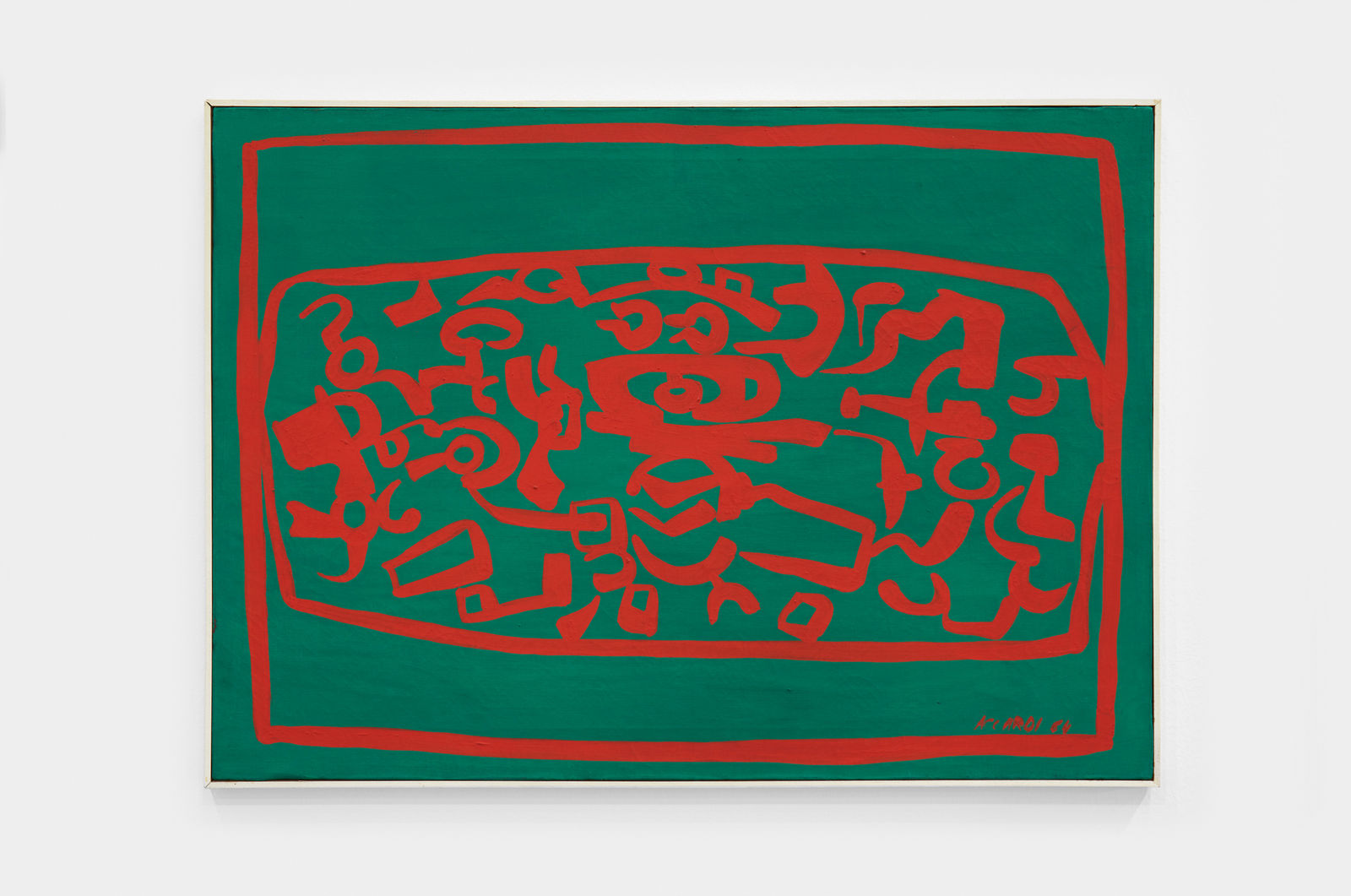 Carla Accardi, Verderosso, 1964