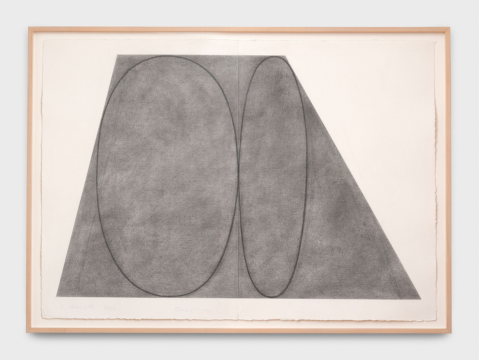 Robert Mangold, Plane / Figure, 1992