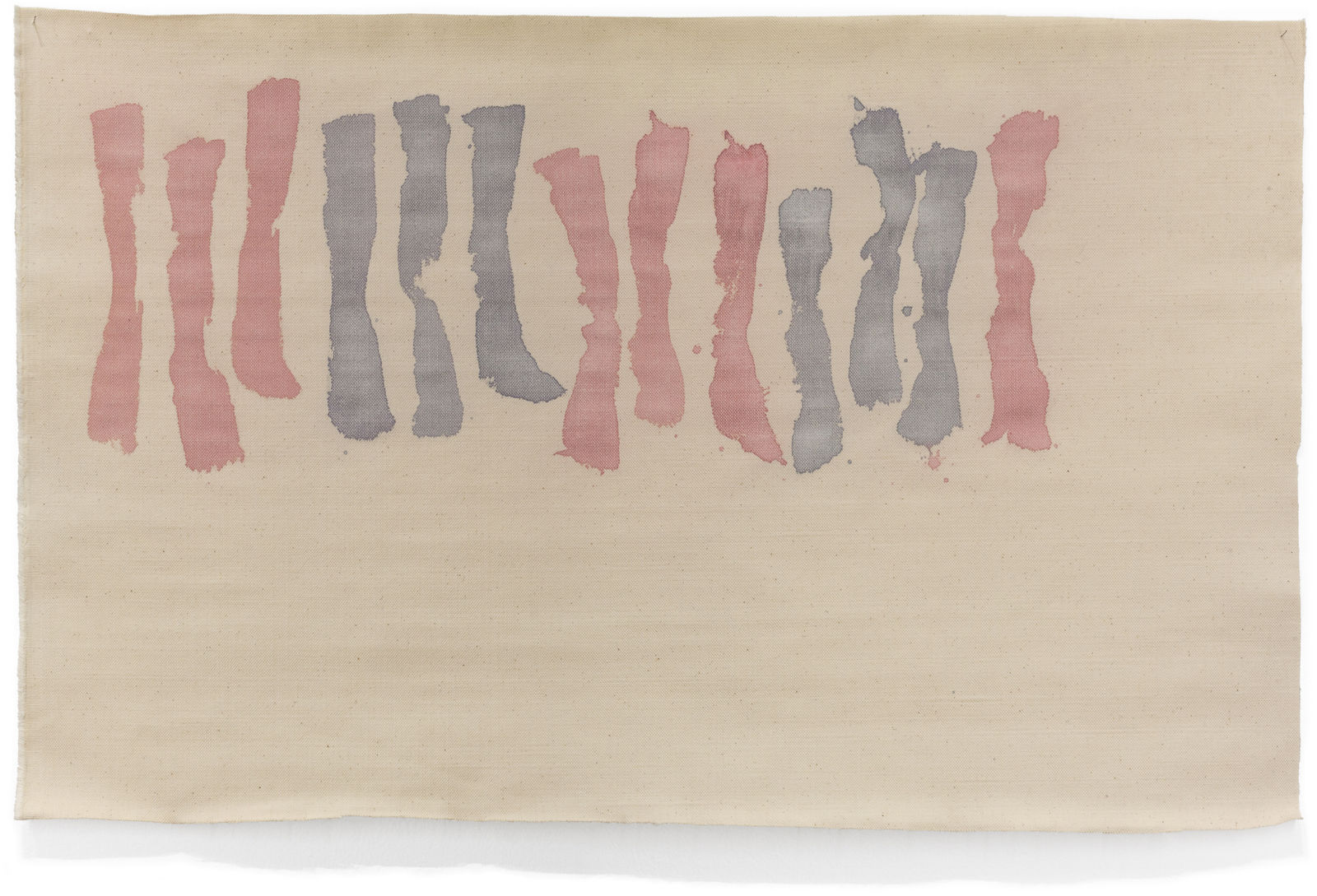 Giorgio Griffa, Due colori, 1978