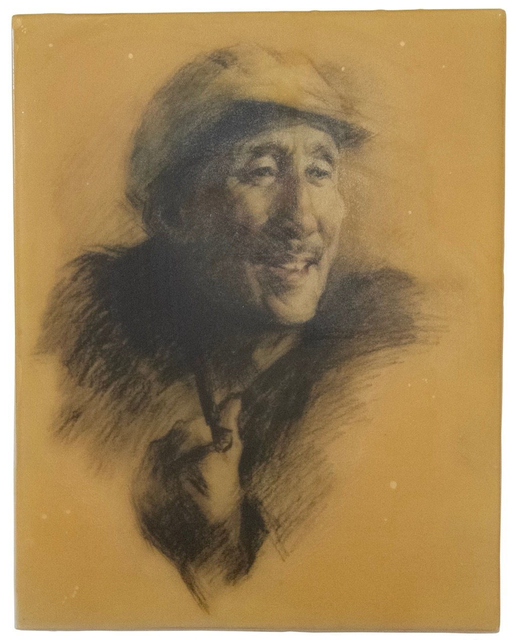 Hung Liu, Portrait No. 15 (Factory Portraits), 2014