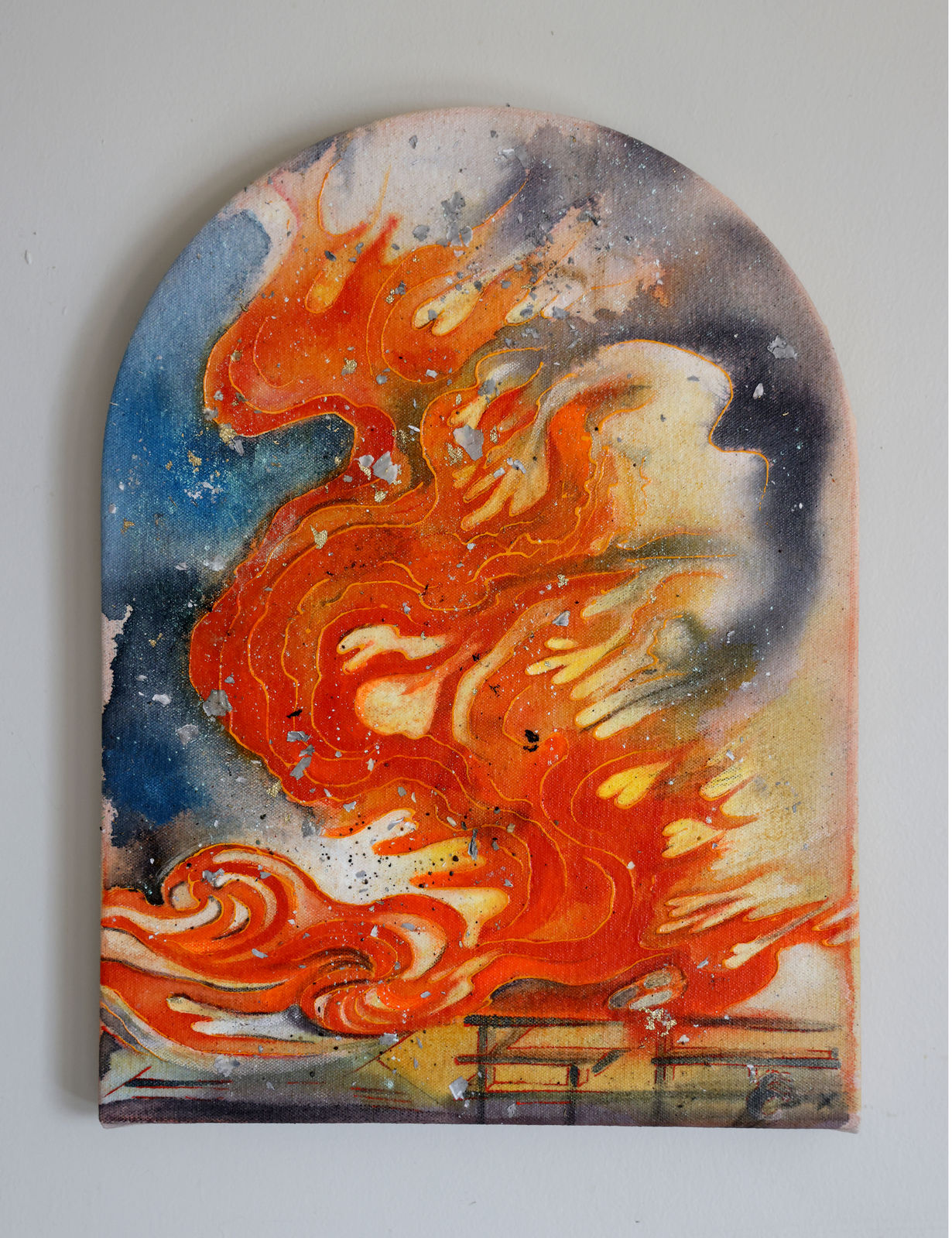 Yulia Pinkusevich, Sacred Fire 1, 2024