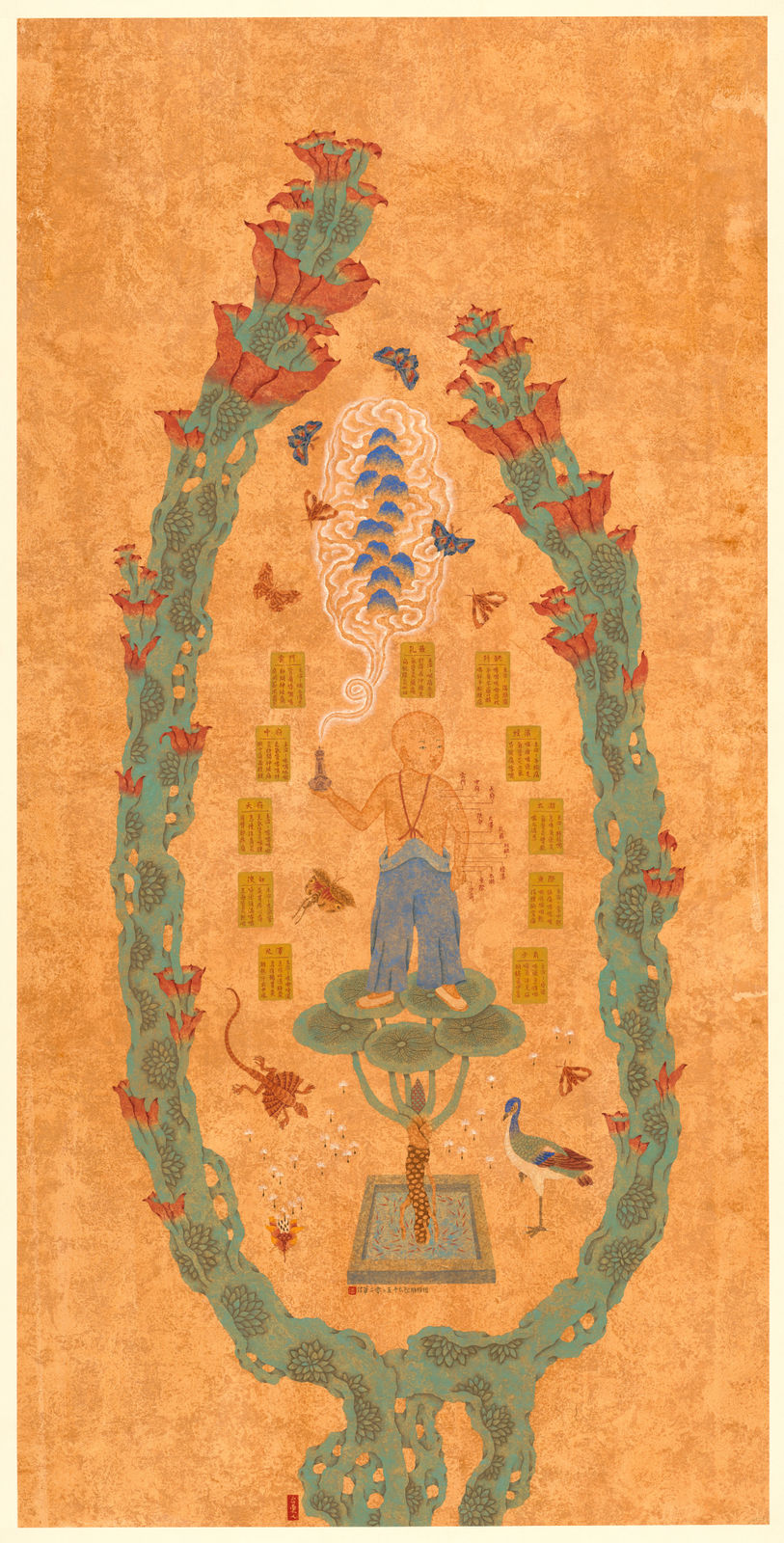 Hsinhua PAN, 手太陰肺經圖 Map of the Lung Meridian, 2025