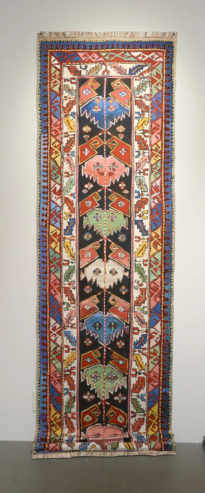 Jean Lowe, Kazak Long Rug/Carpet Showroom, 2018