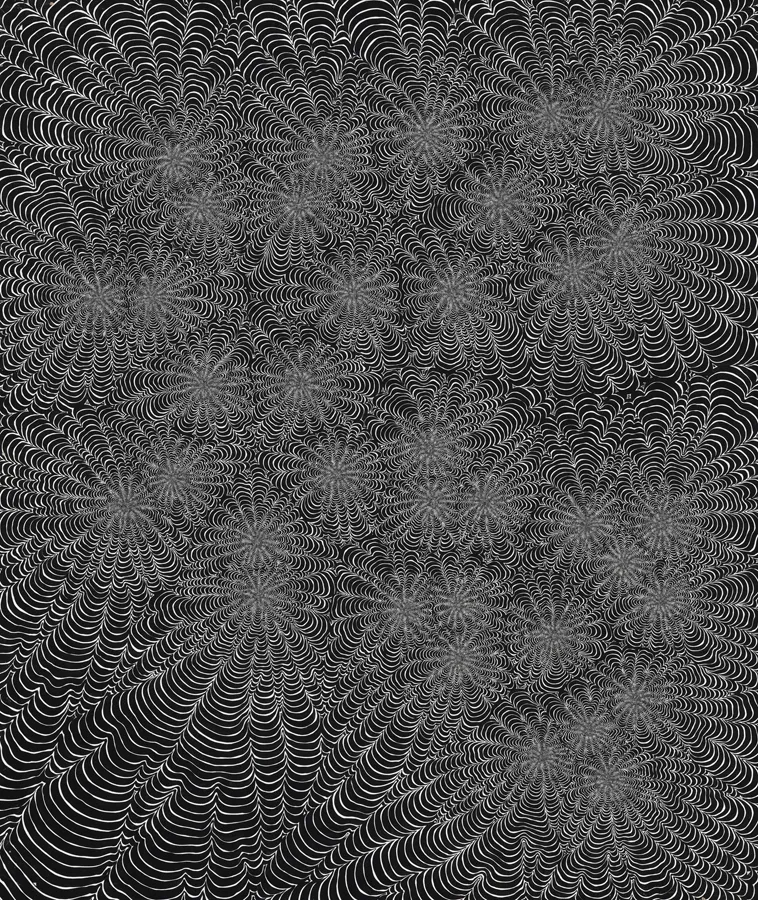 Kelsey Brookes, Set of 4 Prints: LSD, Mescaline, Serotonin, Psilocybin, 2015