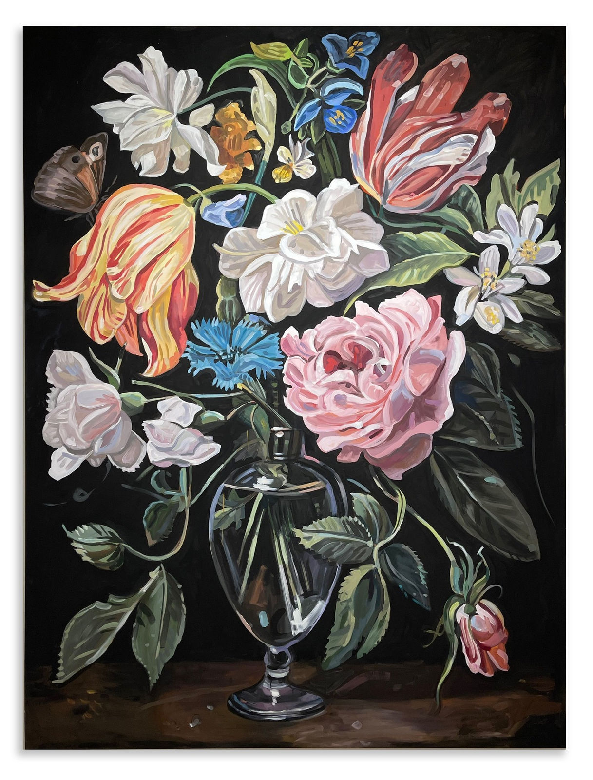 Jean Lowe, Something Awesome is Headed Your Way (After Seghers), 2025