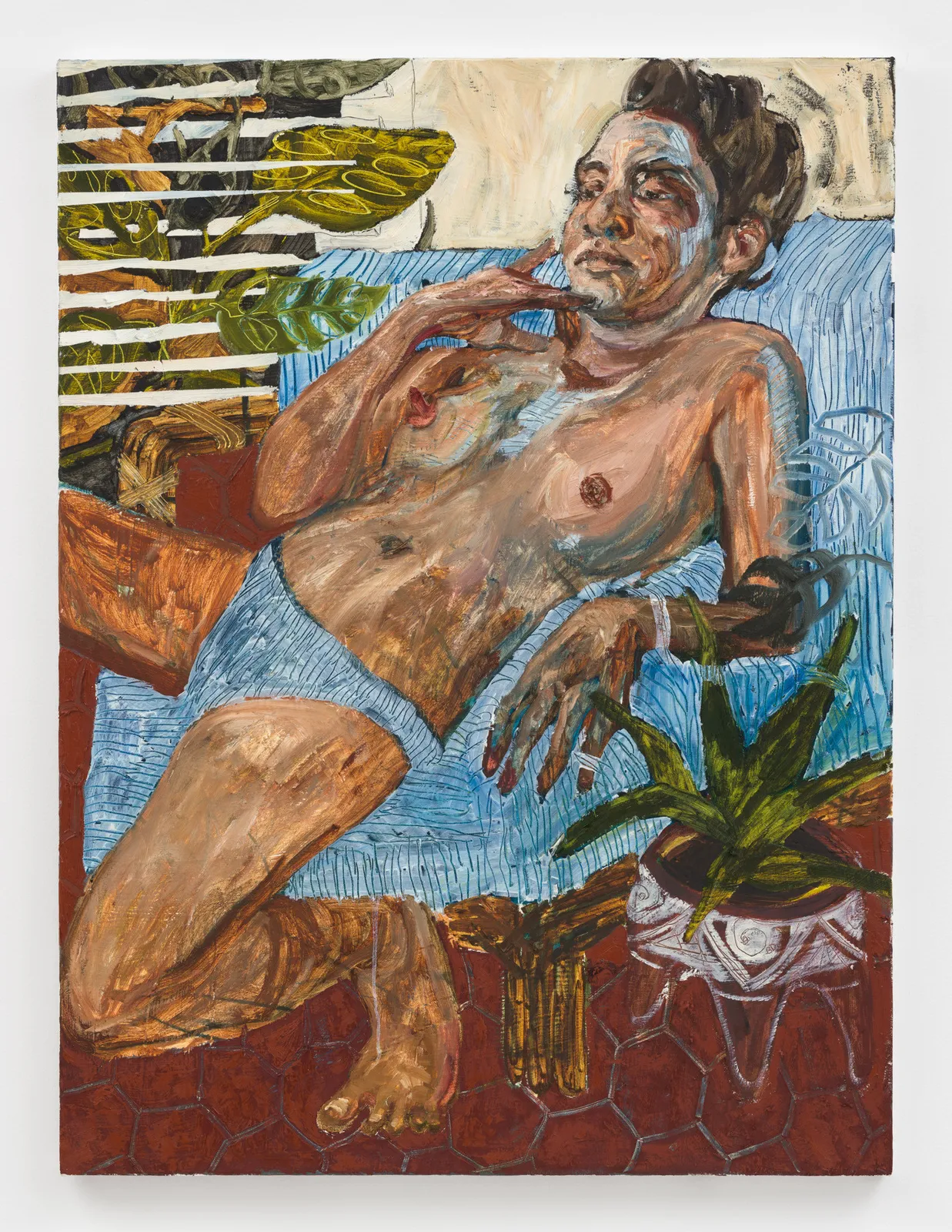 Bernadette Despujols, Sillón a rayas , 2022