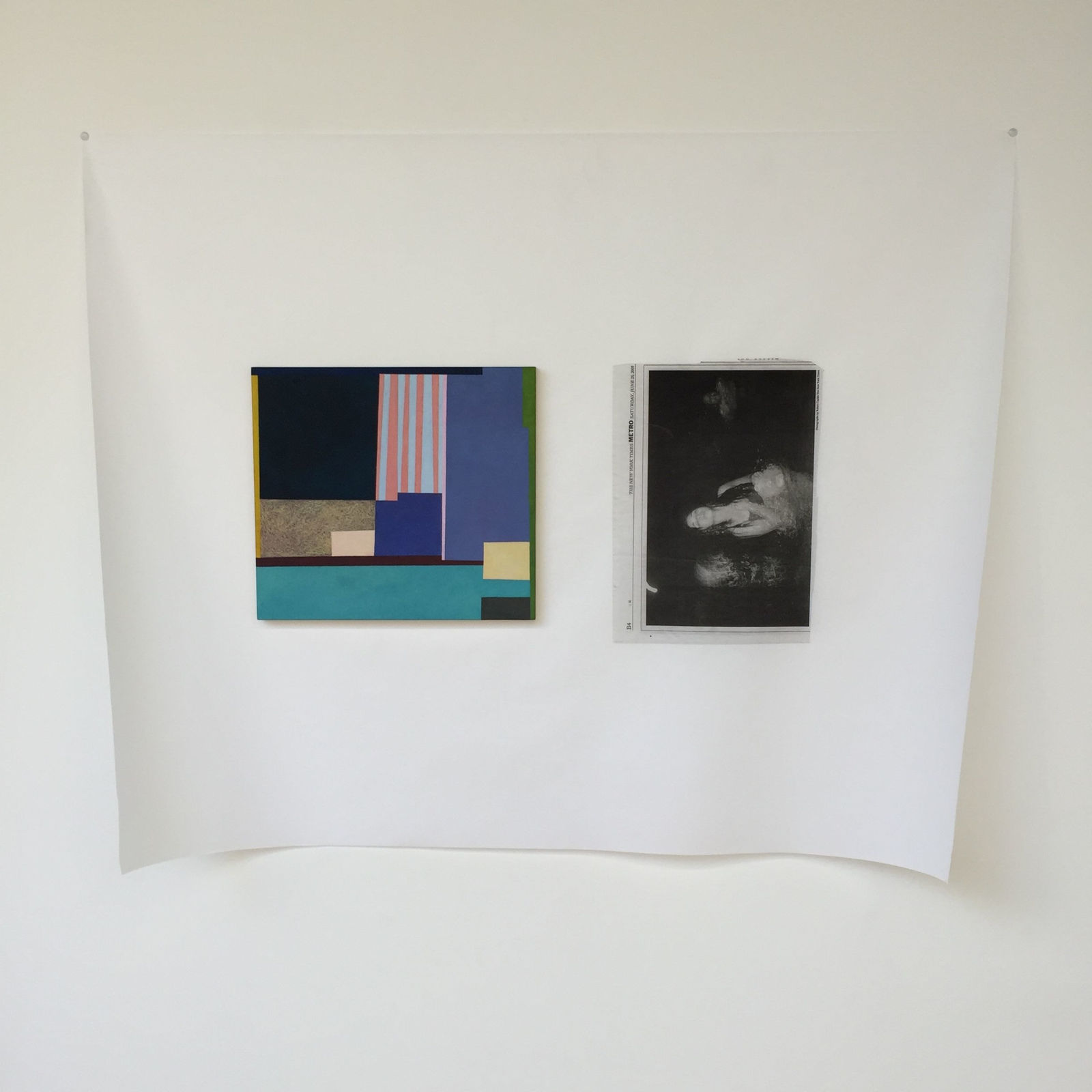 Doug Ashford, One of Six Paintings and One Photo from Saturday, June 25, 2005, 2014