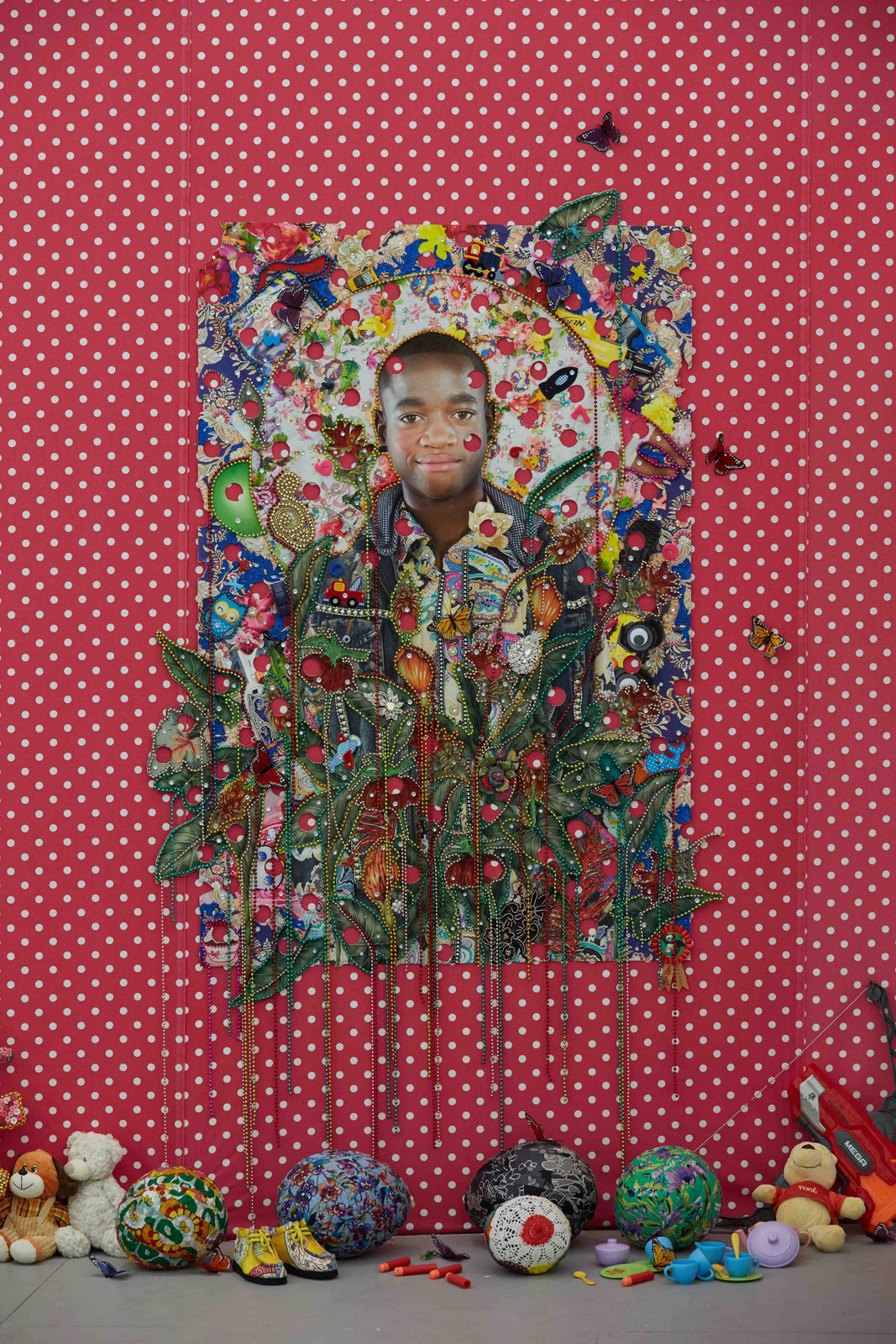 Ebony G. Patterson, 18 (...when they grow up...), 2016