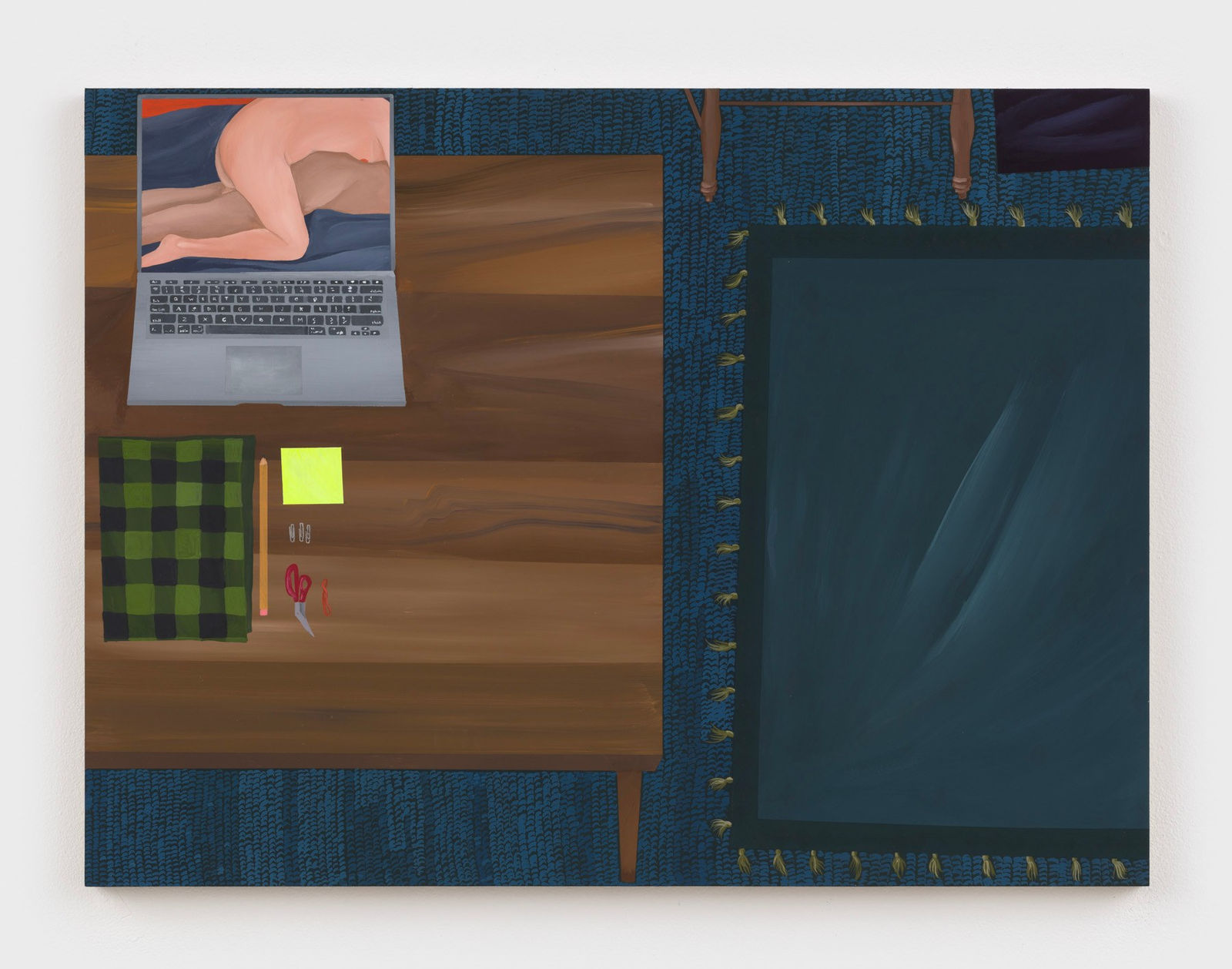 Anne Buckwalter, Blue Scene, 2021