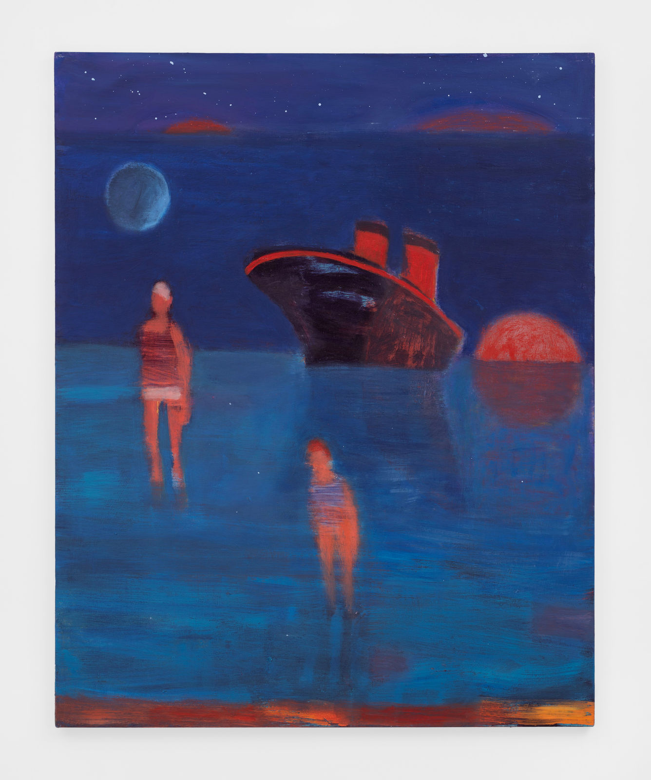 Katherine Bradford, Oncoming Ship, 2025