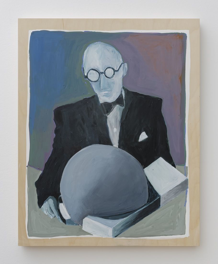 Pam Lins, Corbusier with Model, 2015