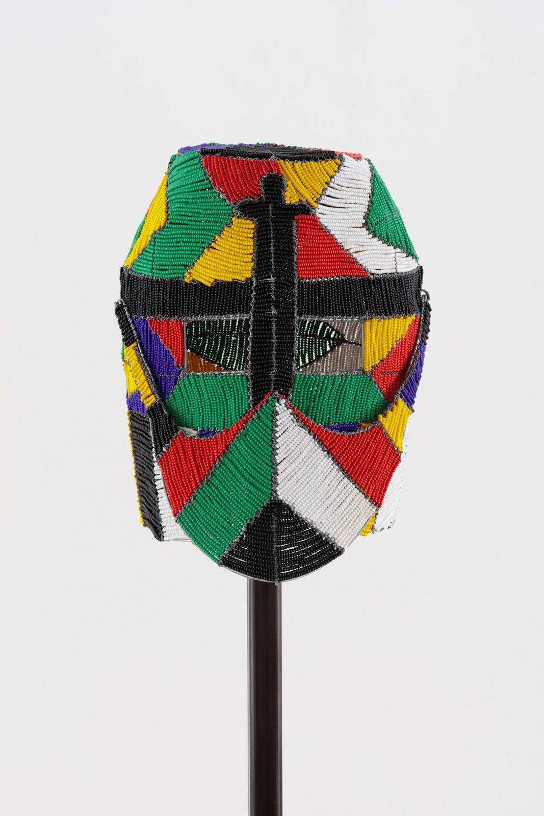 Curtis Talwst Santiago, African Knight Helmet 2, 2017