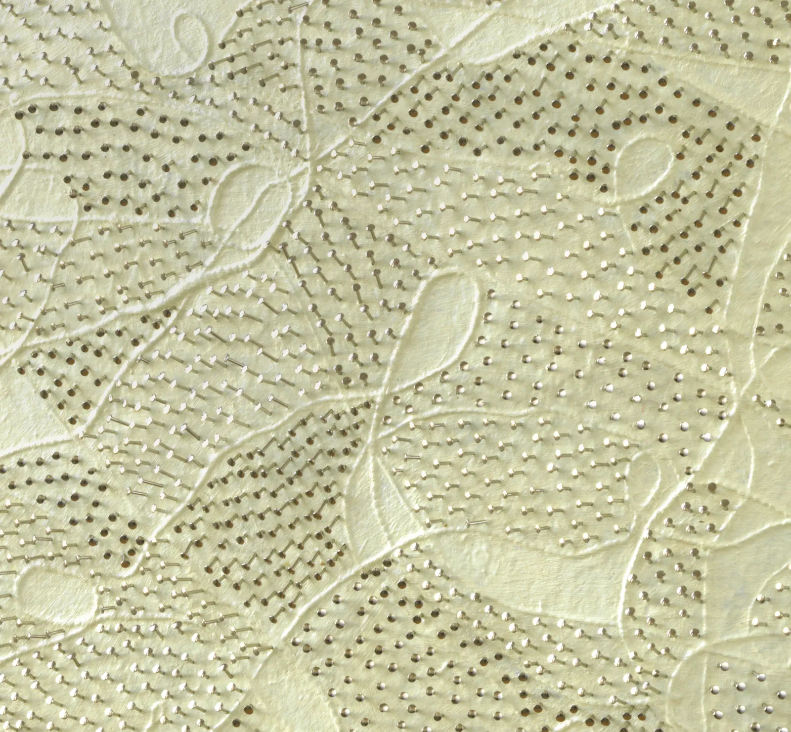 Beppe Kessler, White Pin Pillow