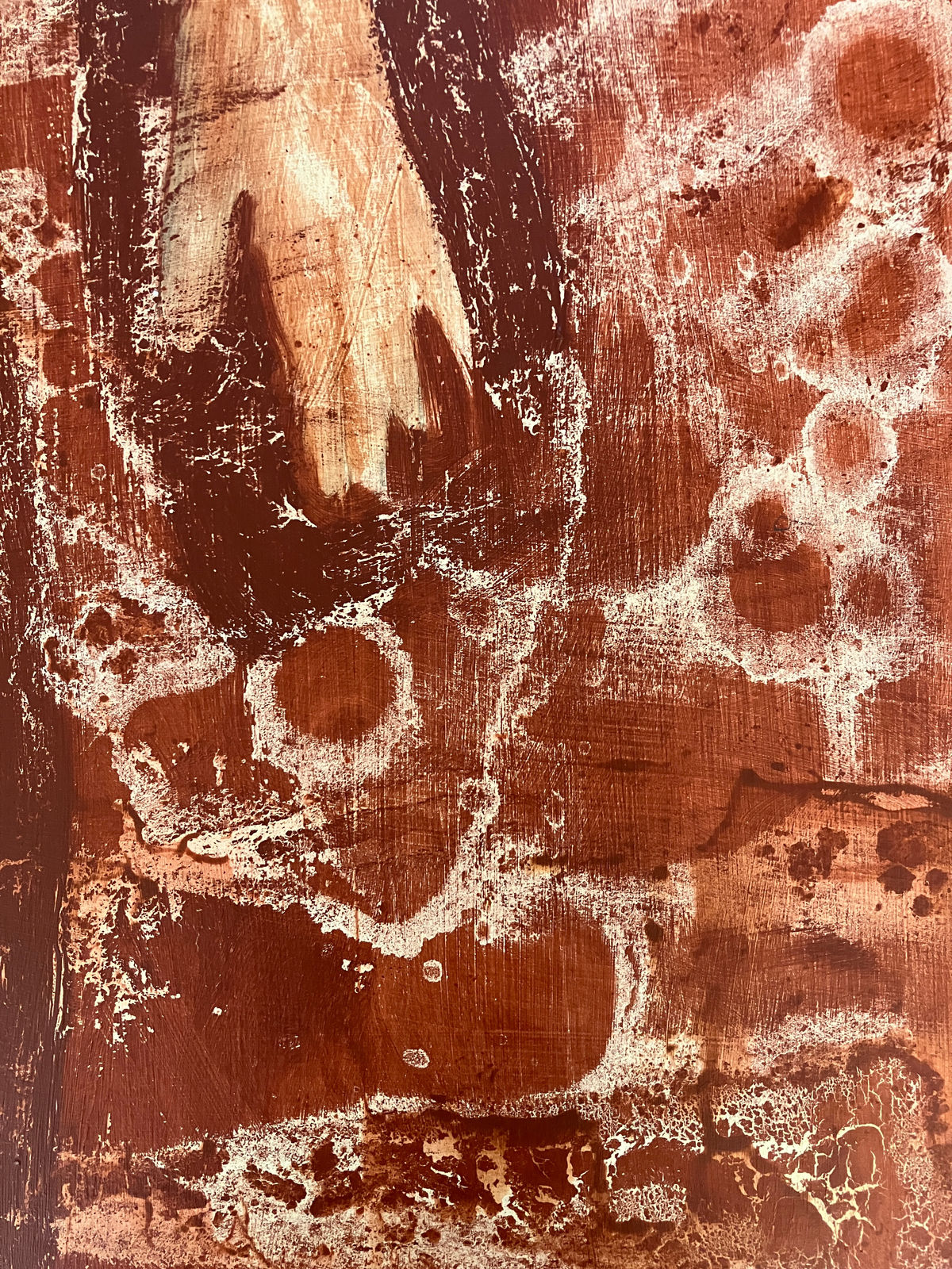 Indra Joachimsthal, "Red" part of the triptych Bodies: blue, black and red