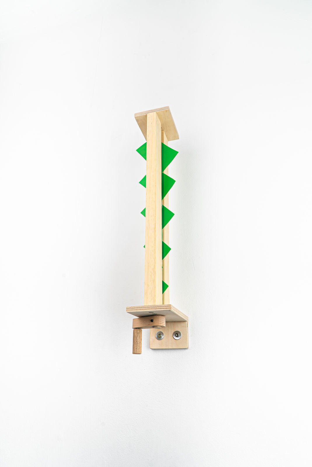 Johannes Langkamp, A Set of Revolving Squares (Green)