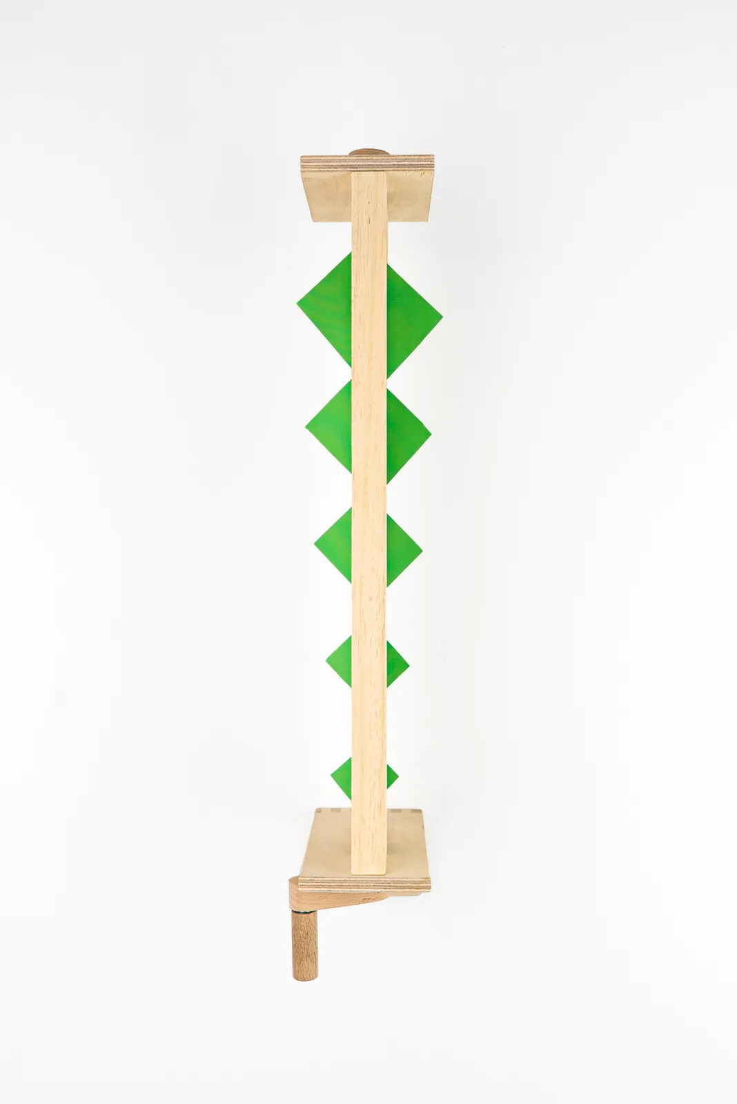 Johannes Langkamp, A Set of Revolving Squares (Blue)