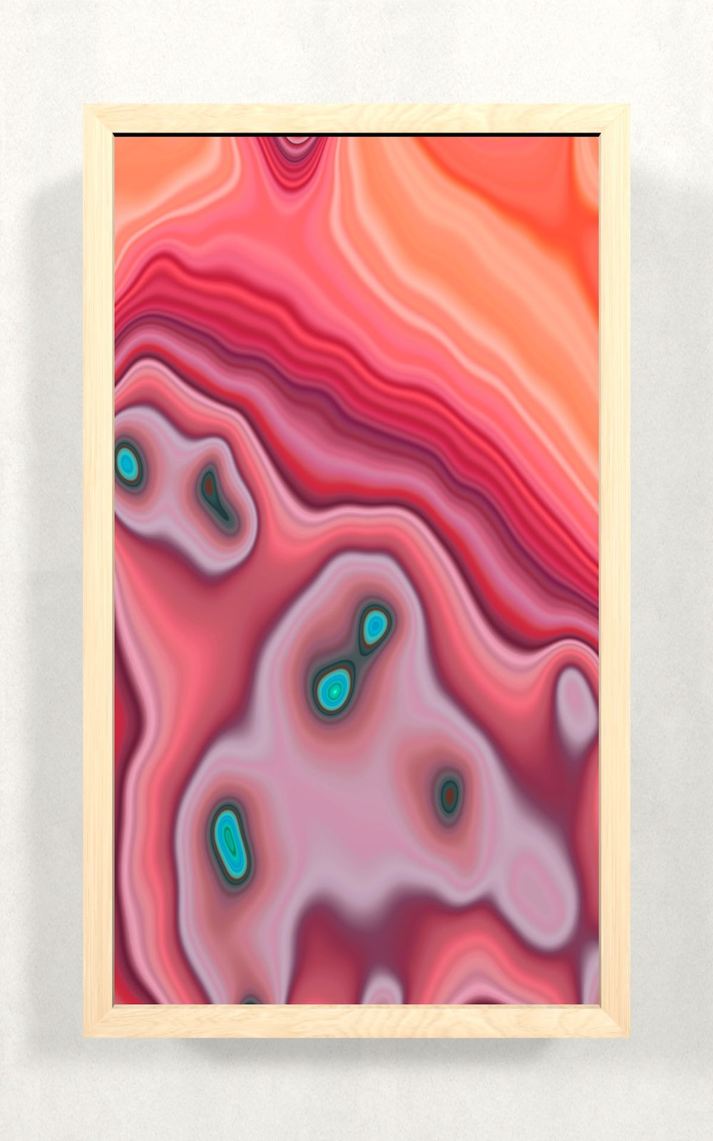 Studio Irma, Life is organic - Pink Orange Agate