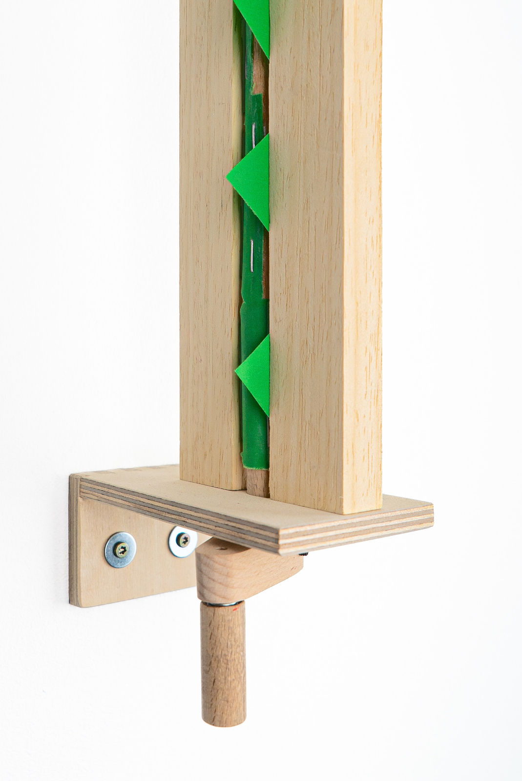 Johannes Langkamp, A Set of Revolving Squares (Green)