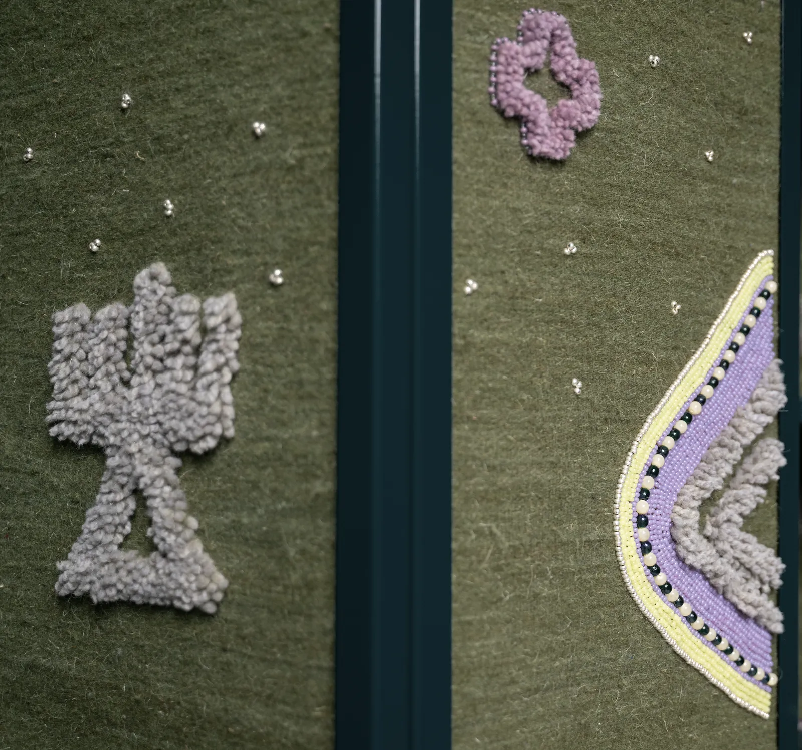 Mina Abouzahra, Roukia no.2 Black Green