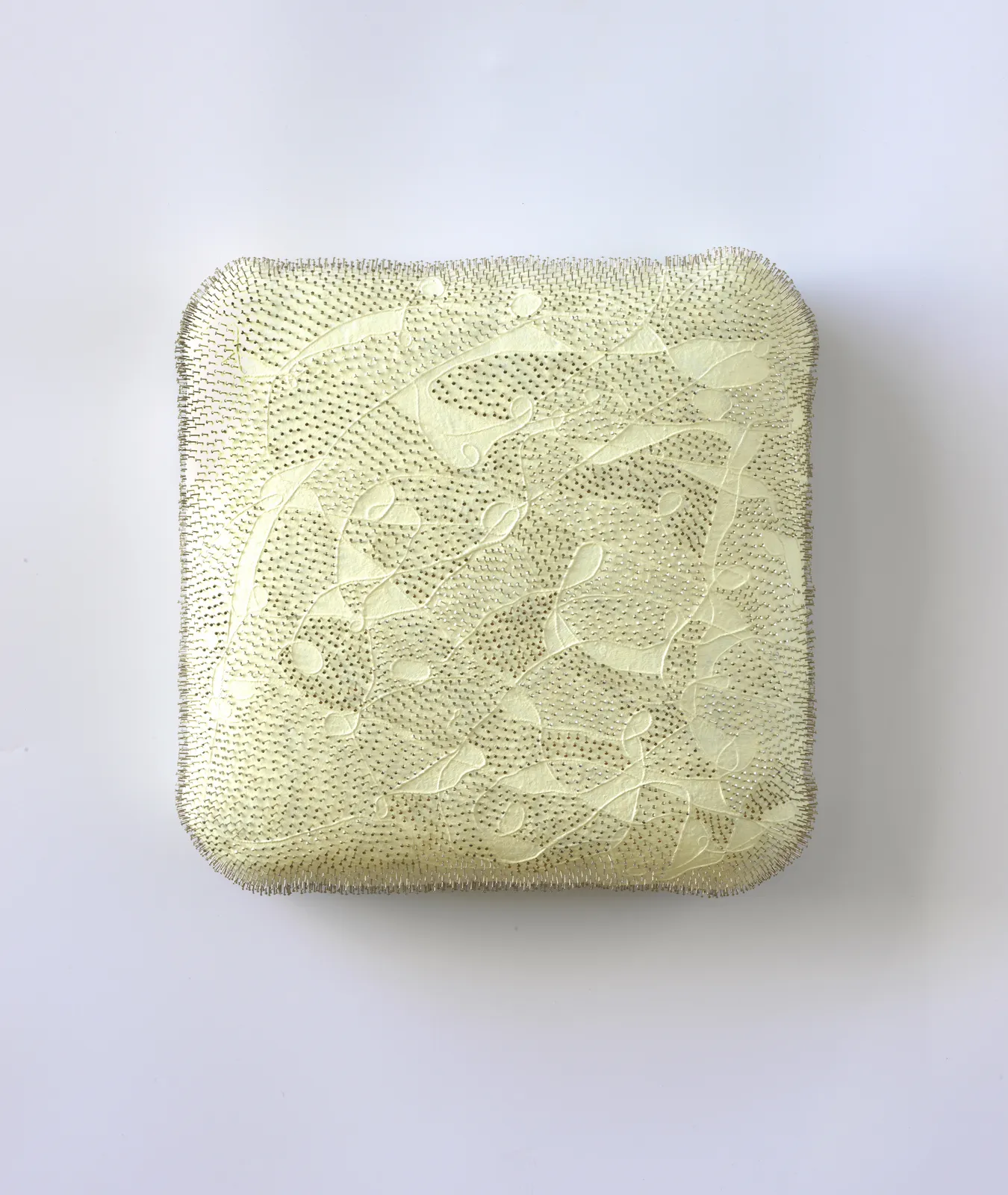 Beppe Kessler, White Pin Pillow