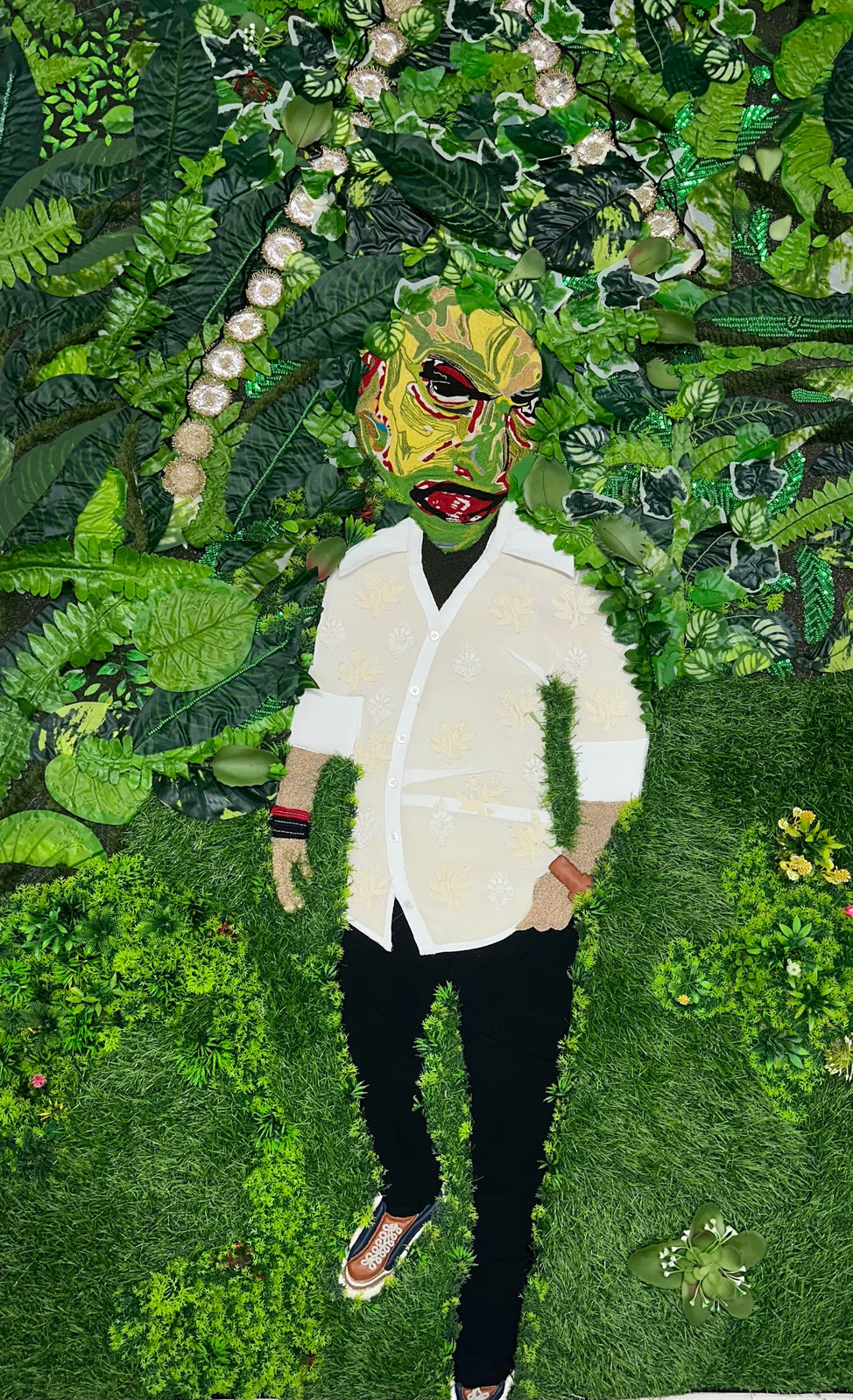 Viraj Khanna, Garden area of a Michelin star restaurant, 2024