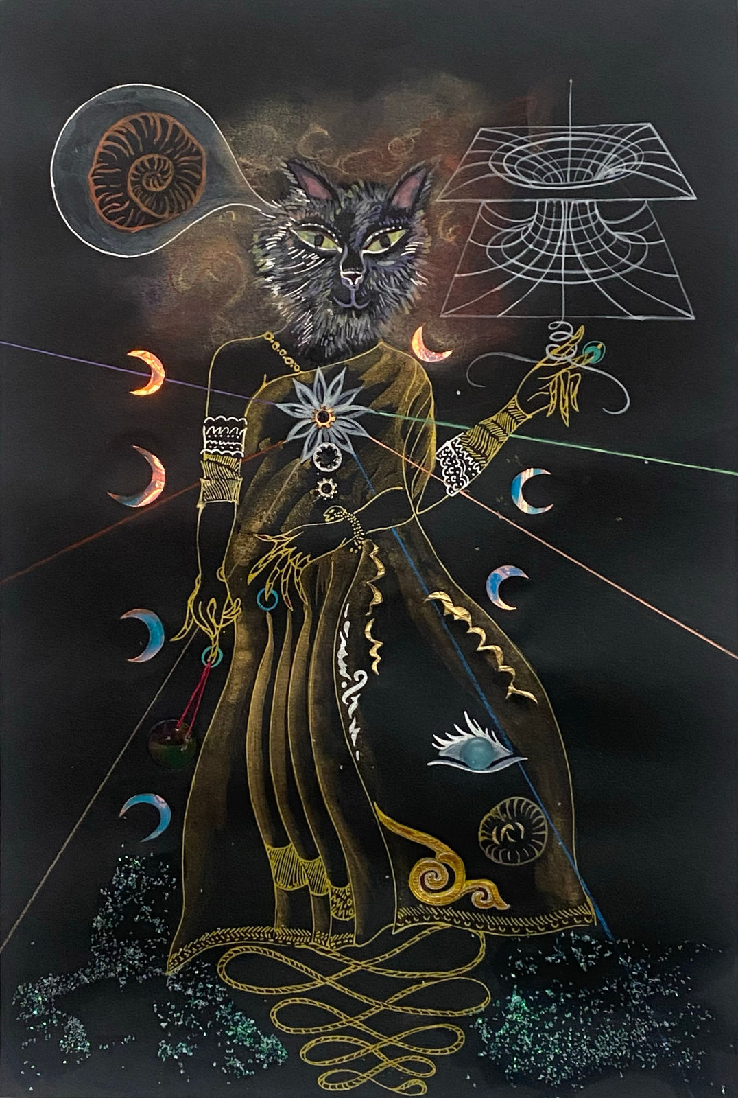 Chitra Ganesh, event horizon, 2025