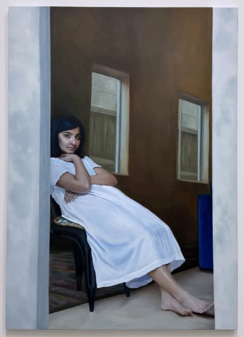 Sajeela Siddiq, Saffie in a White Dress, 2025