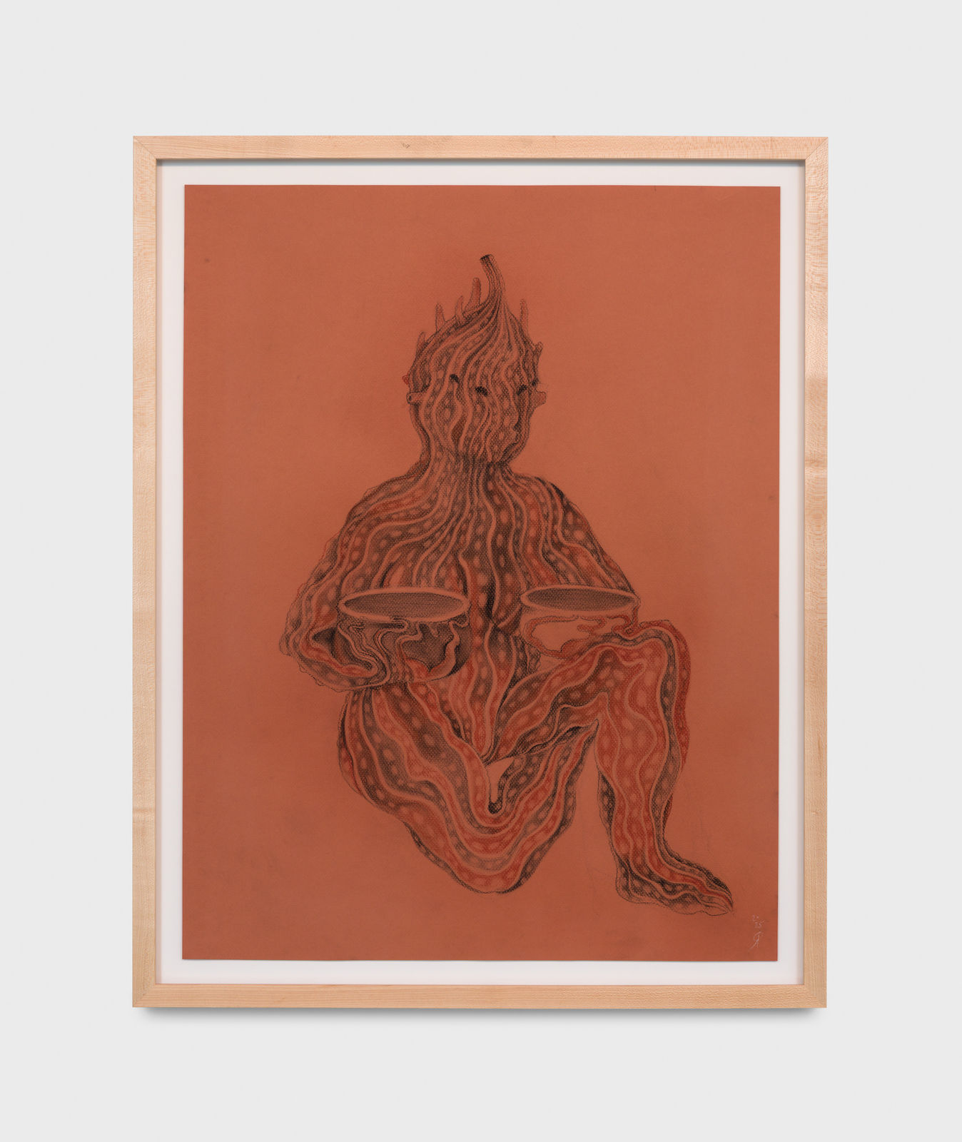 Rajni Perera, Bittergourd Study #3, 2025