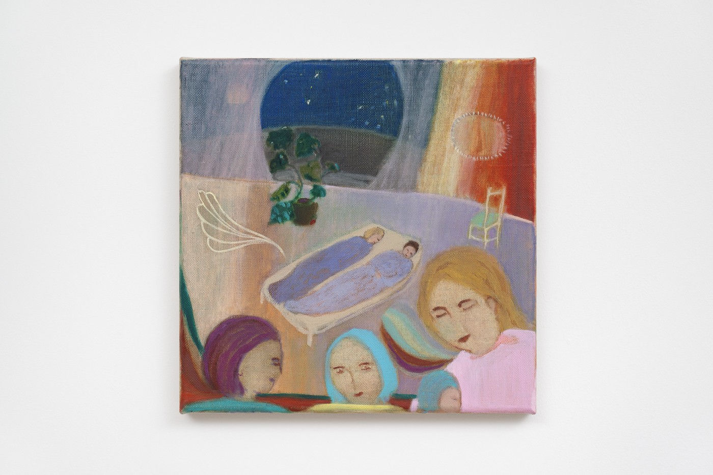 Jacqueline Utley, Sleeping Mothers Sisters Sky, 2025