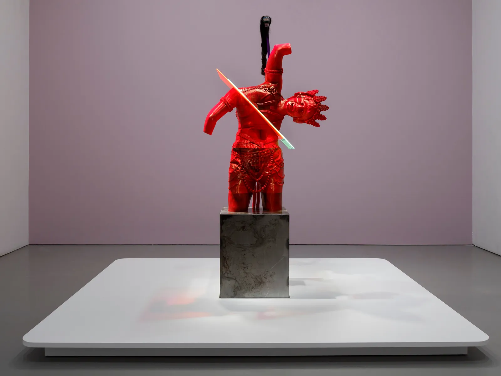 Baseera Khan, The Liberator, from Bust of Canons, 2023