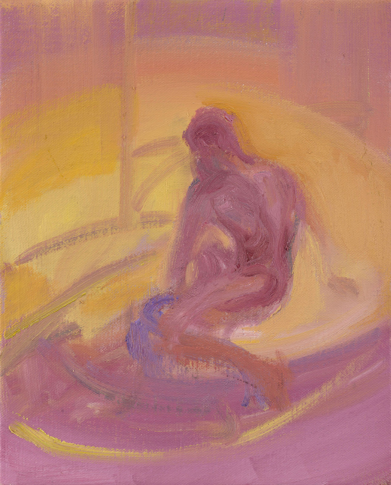 Jai Chuhan, Figure in Interior III, 2023