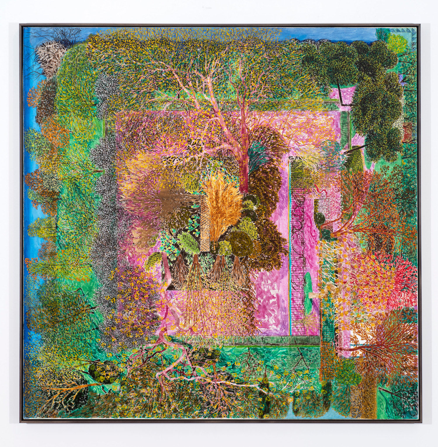 Adrian Berg, Regent's Park, Gloucester Gate, April, 1982