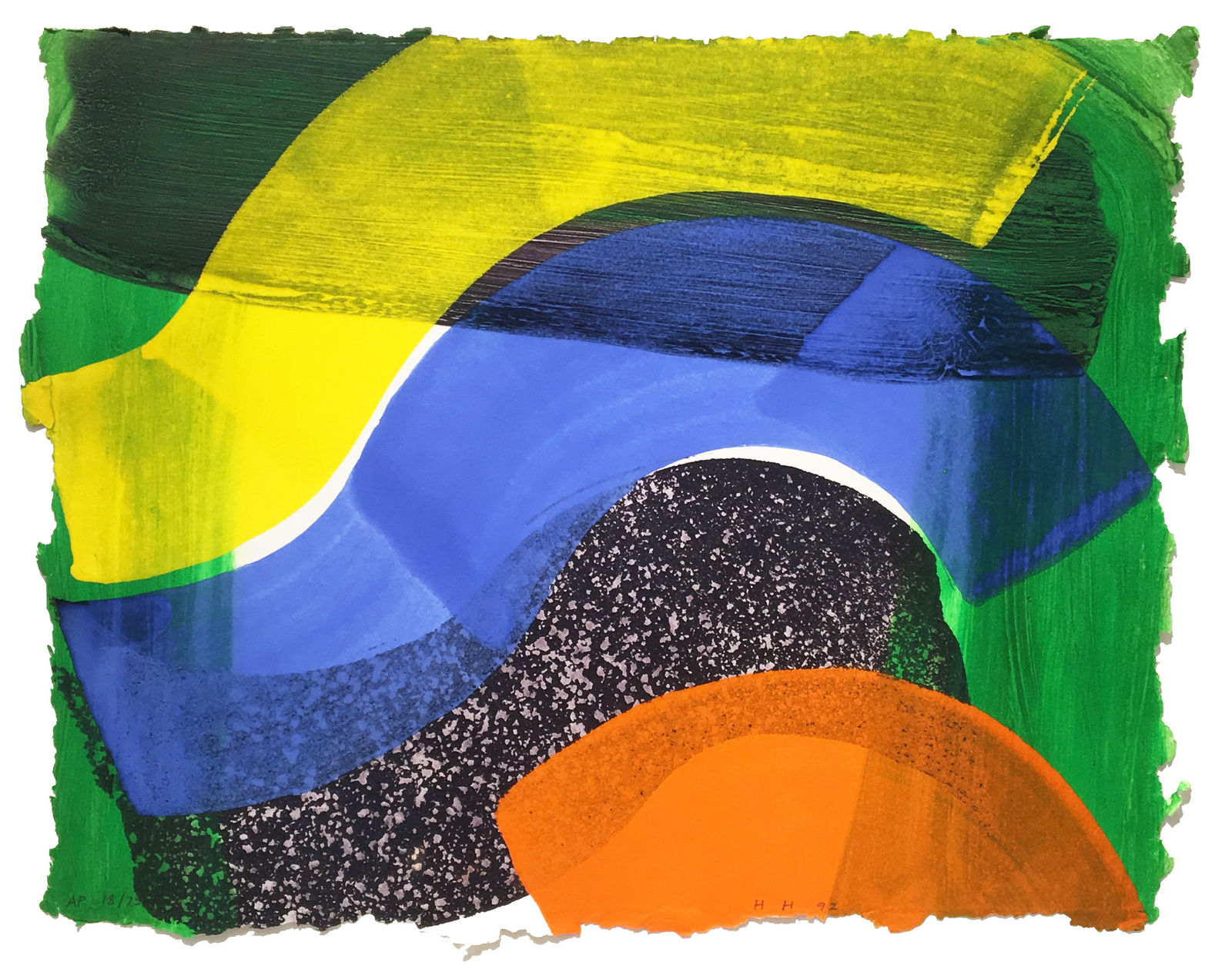 Howard Hodgkin, Put Out More Flags, 1992