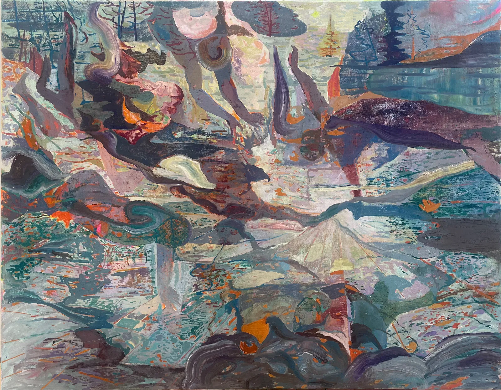 David Price, Study after The Last Judgment (Tintoretto), 2024