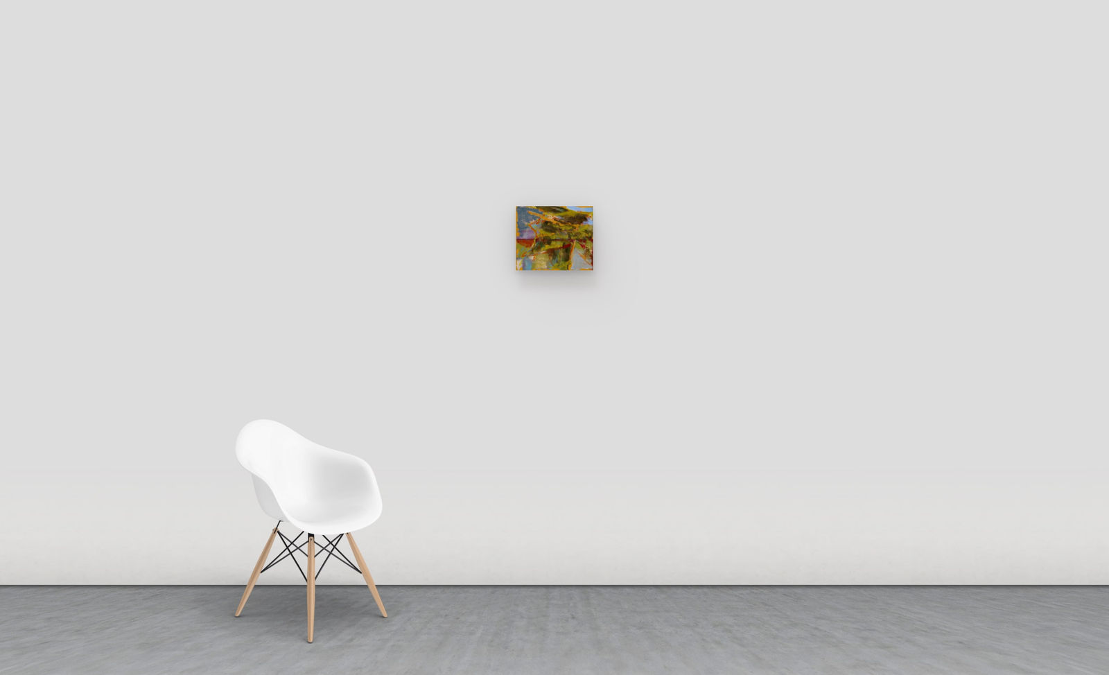 James Ferguson-Rose, Small Enclosure, Yellow, 2023