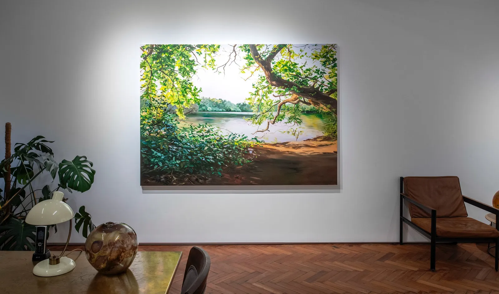 Hannah Brown, Hollow Pond Summer Solstice 1, 2024