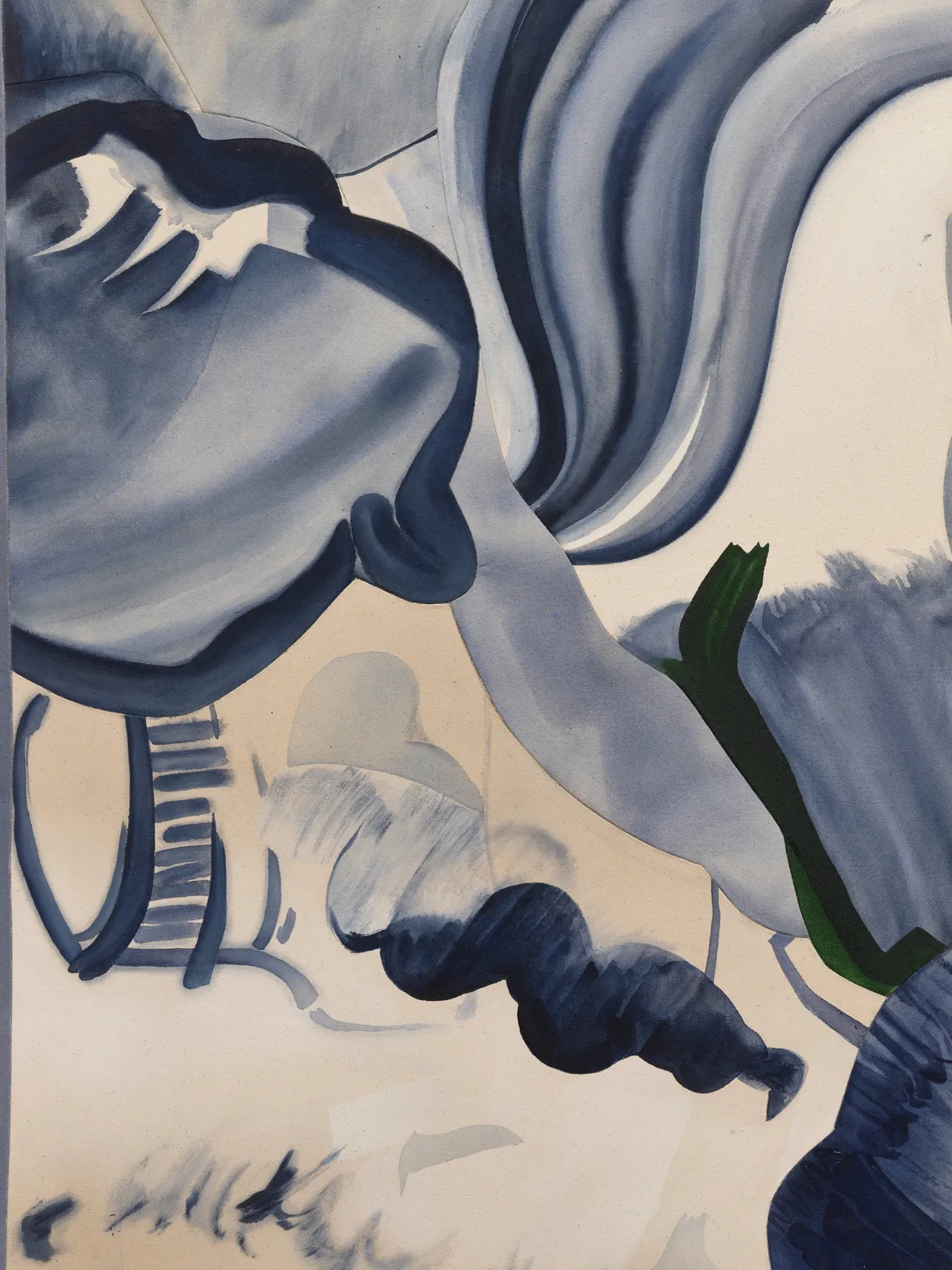 Claire Oswalt, Altissimo in Blue, 2024