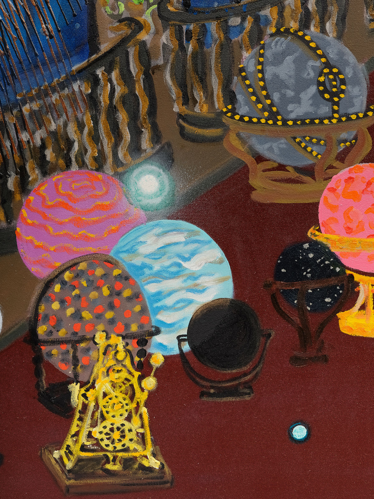 Michiko Itatani, Cosmic Wanderlust, 2014