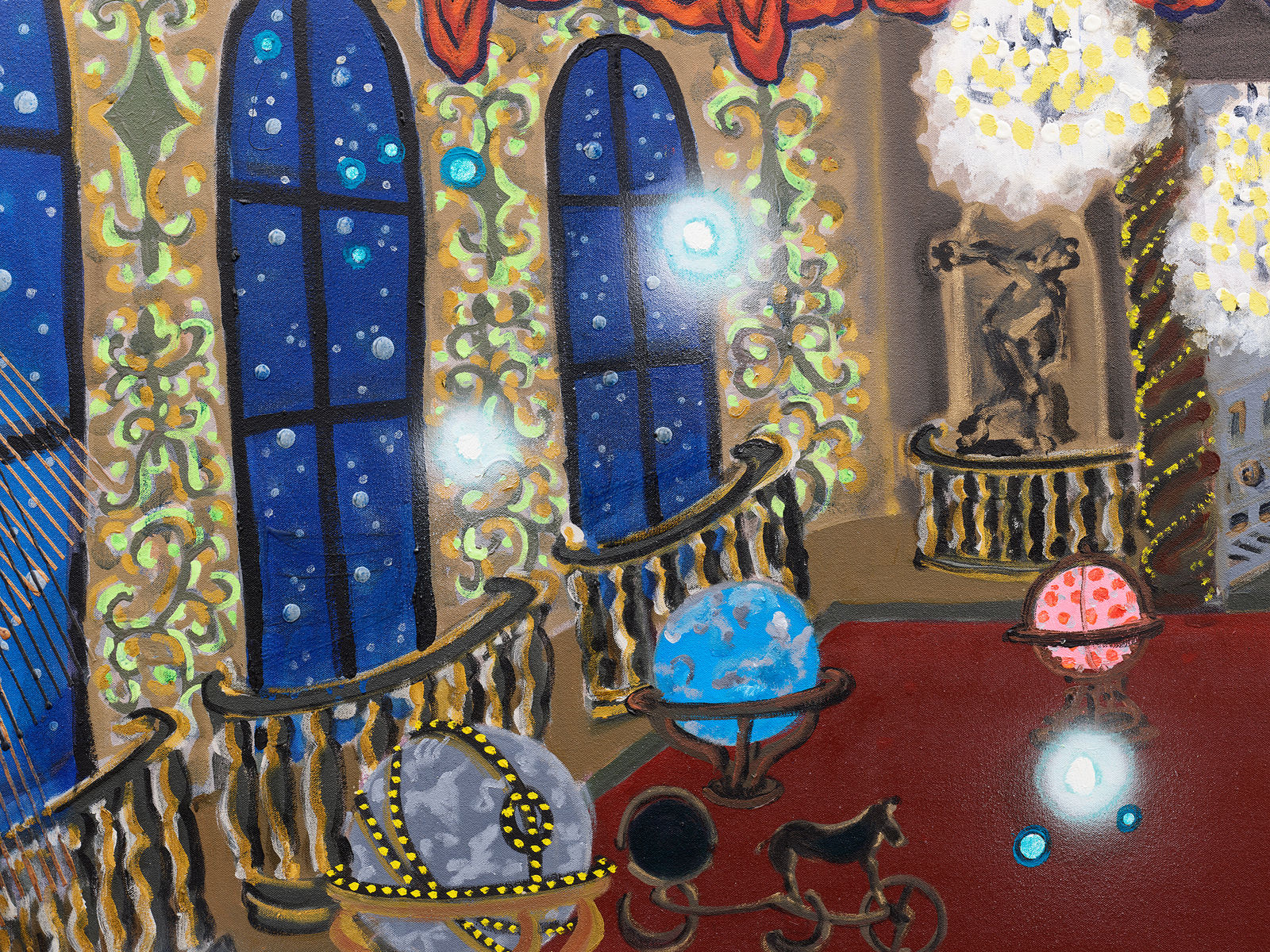 Michiko Itatani, Cosmic Wanderlust, 2014