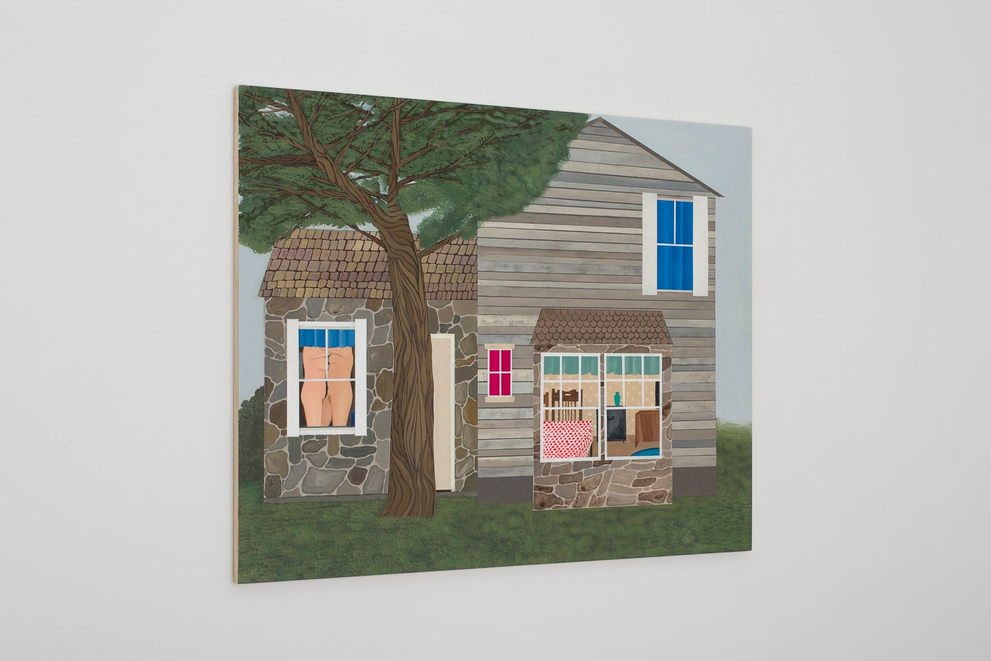 Anne Buckwalter, View from the Backyard, 2022