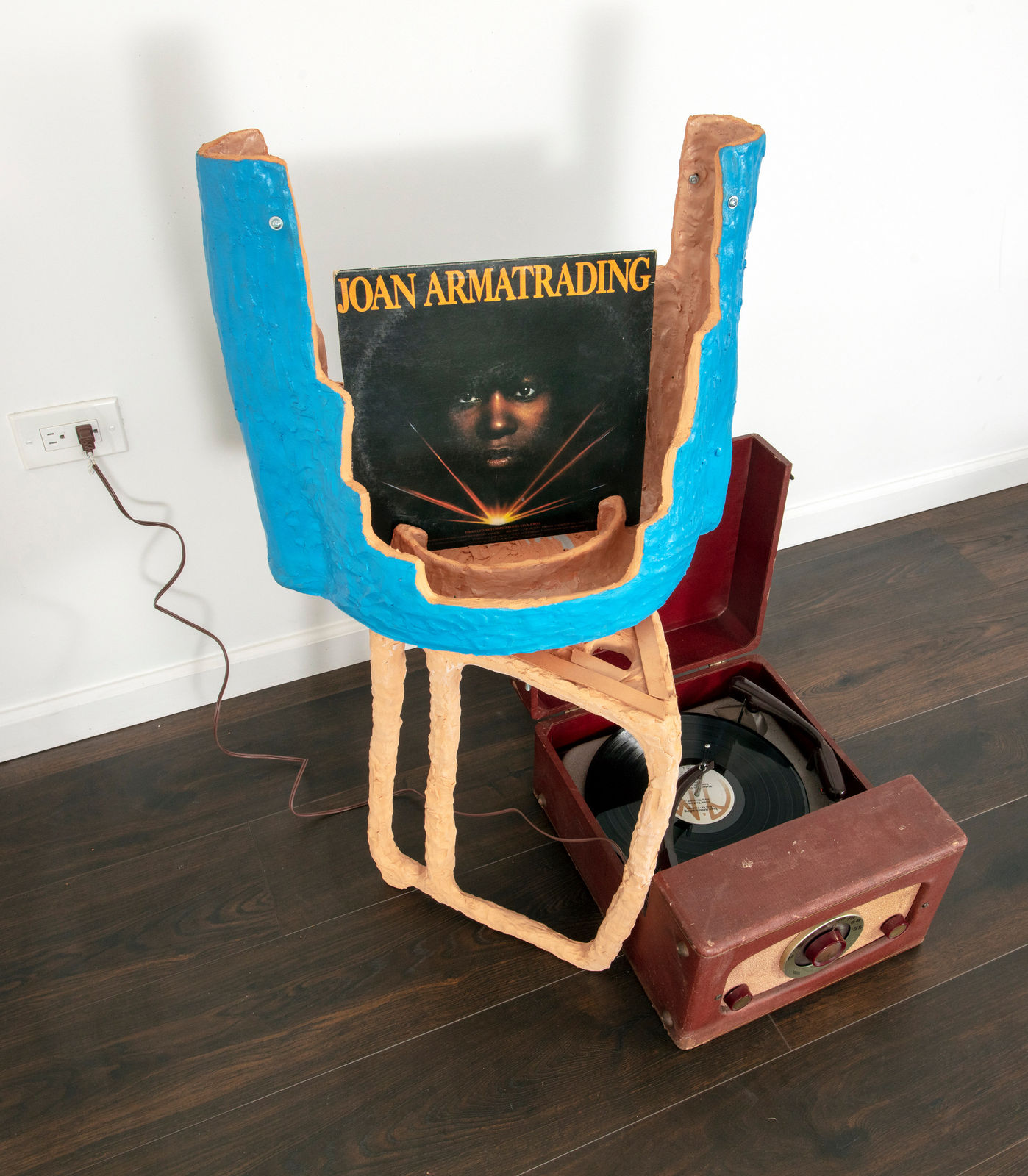 Sahar Khoury, Untitled (holder of Joan Armatrading side 1), 2019