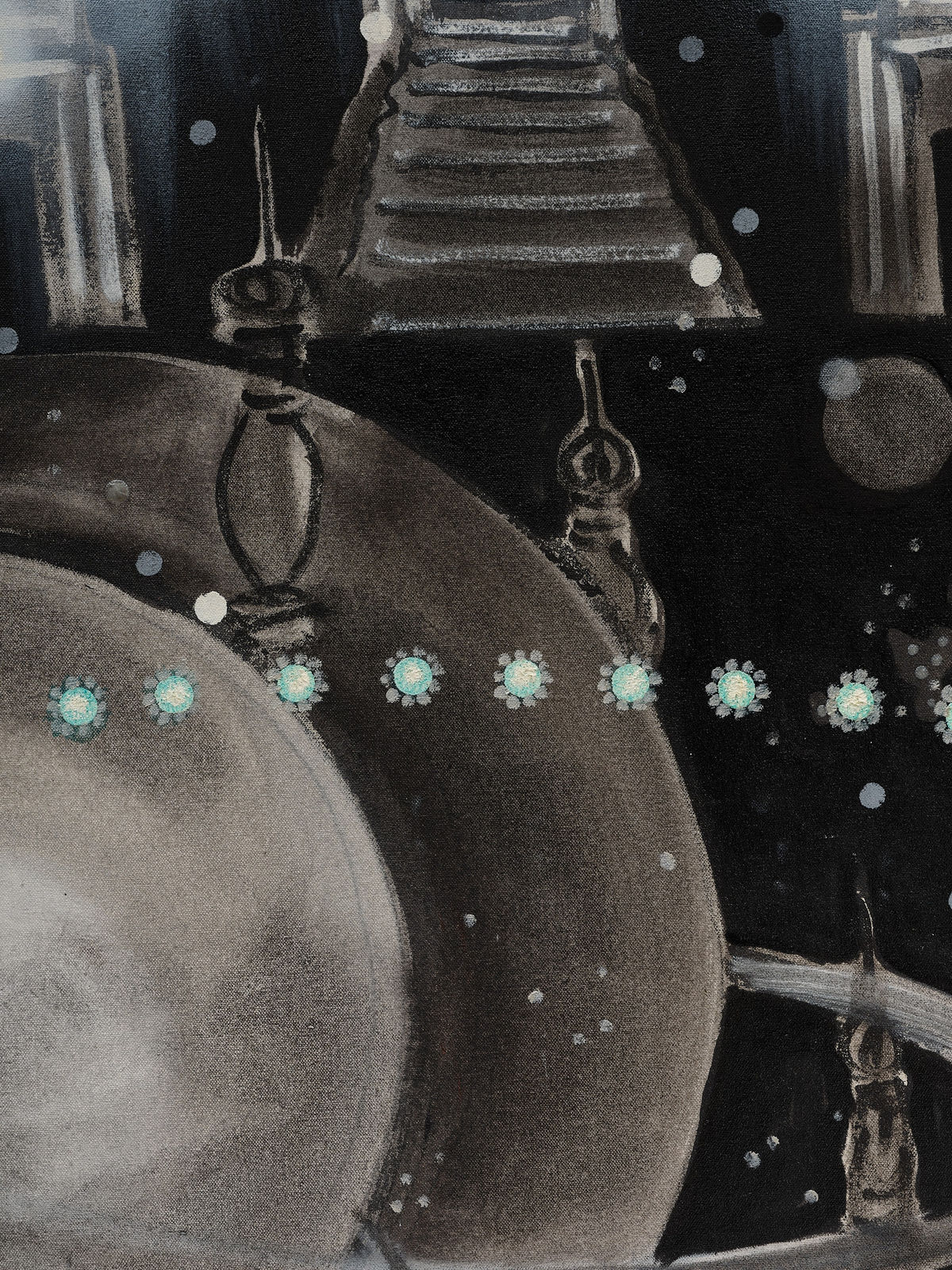 Michiko Itatani, Matrix Identity, 2024