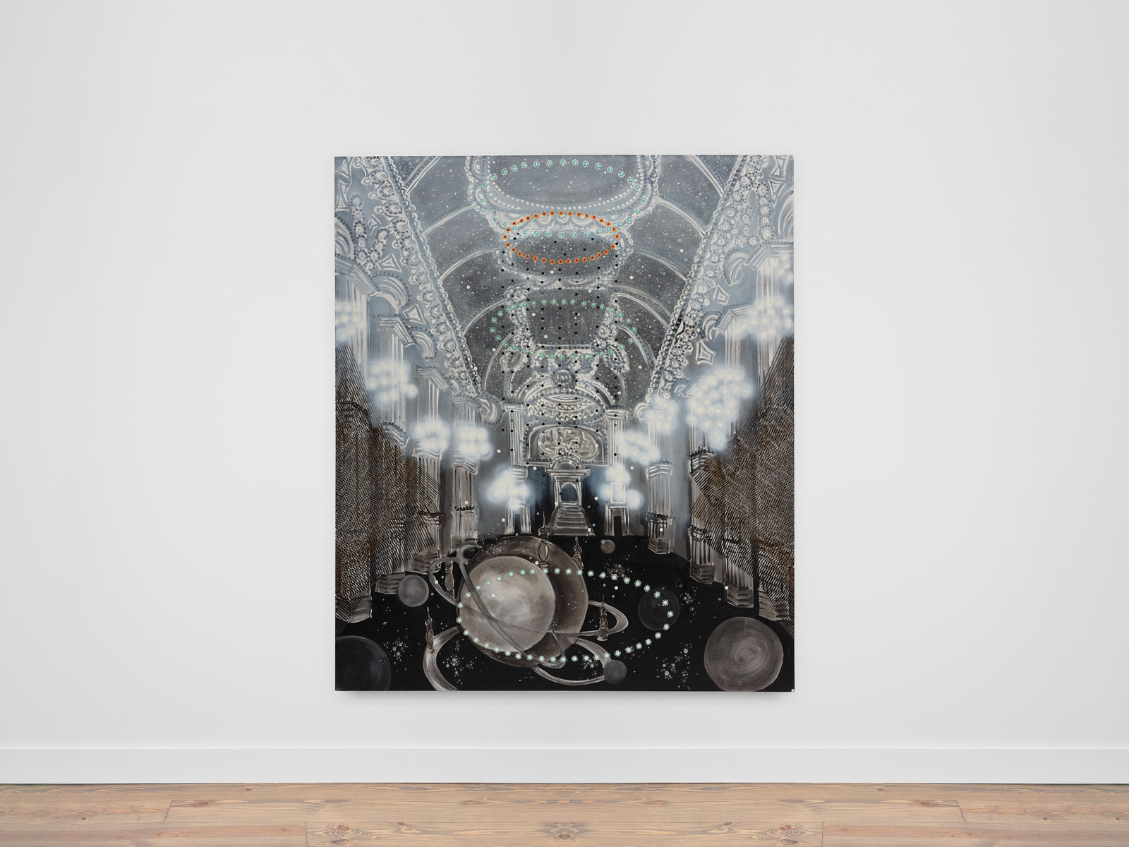 Michiko Itatani, Matrix Identity, 2024