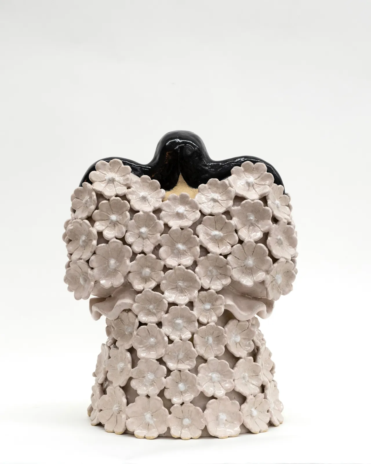 Maryam Yousif, Habibti in Dusty Pink Rosette Dress, 2025