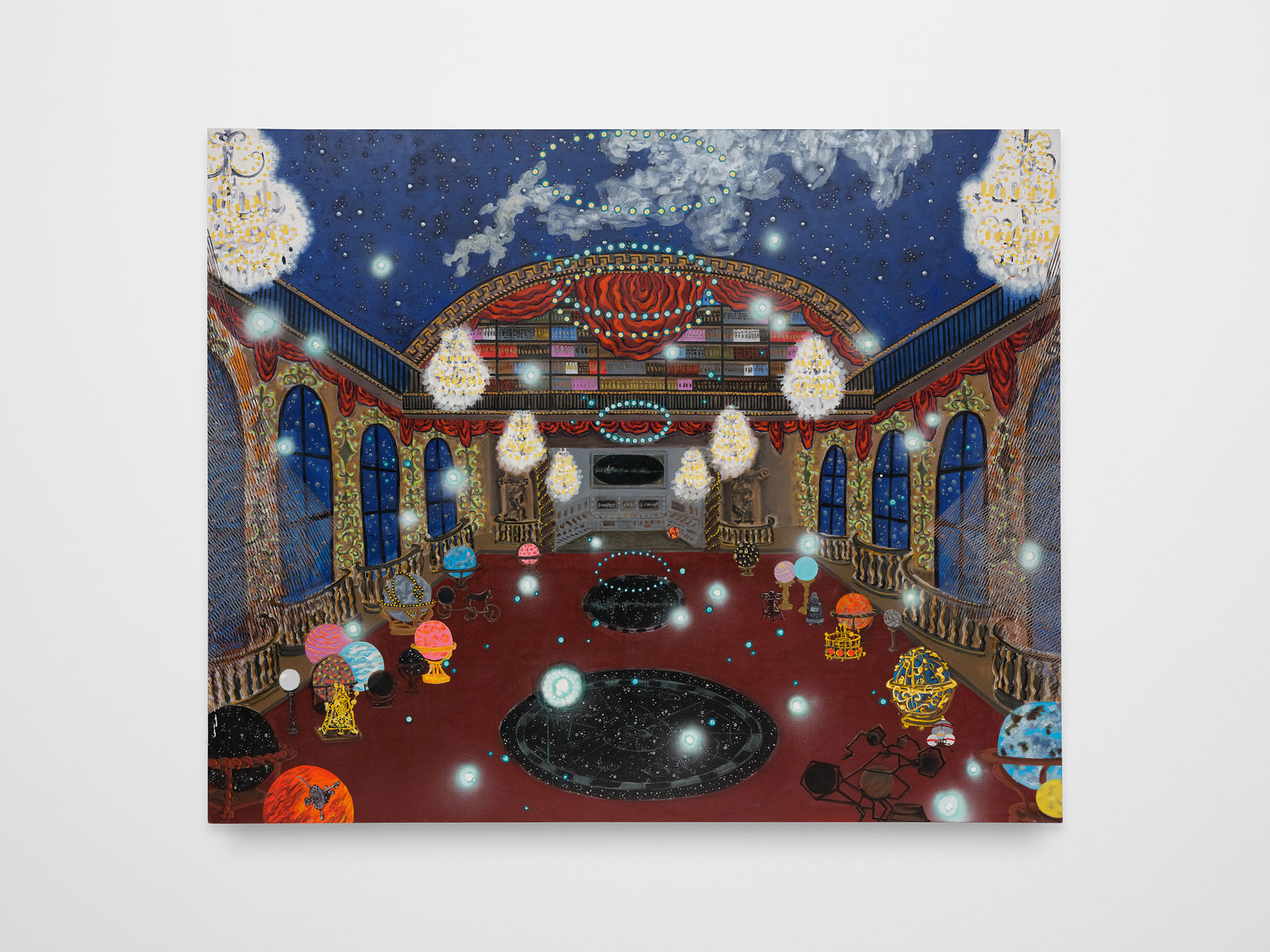 Michiko Itatani, Cosmic Wanderlust, 2014