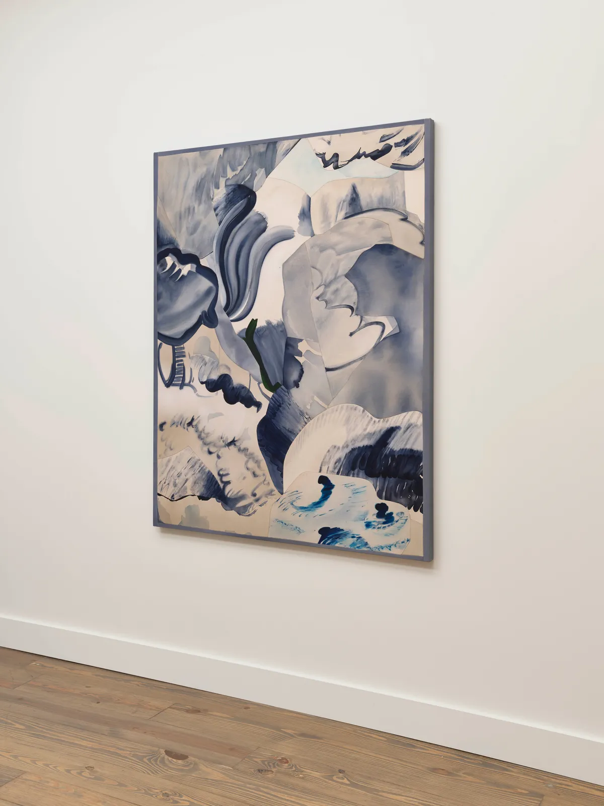 Claire Oswalt, Altissimo in Blue, 2024