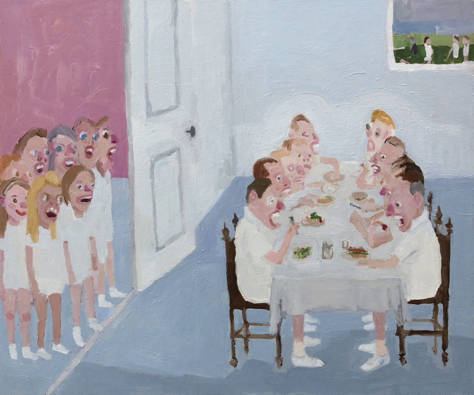 Jennie Ottinger, The Men's Room, 2020