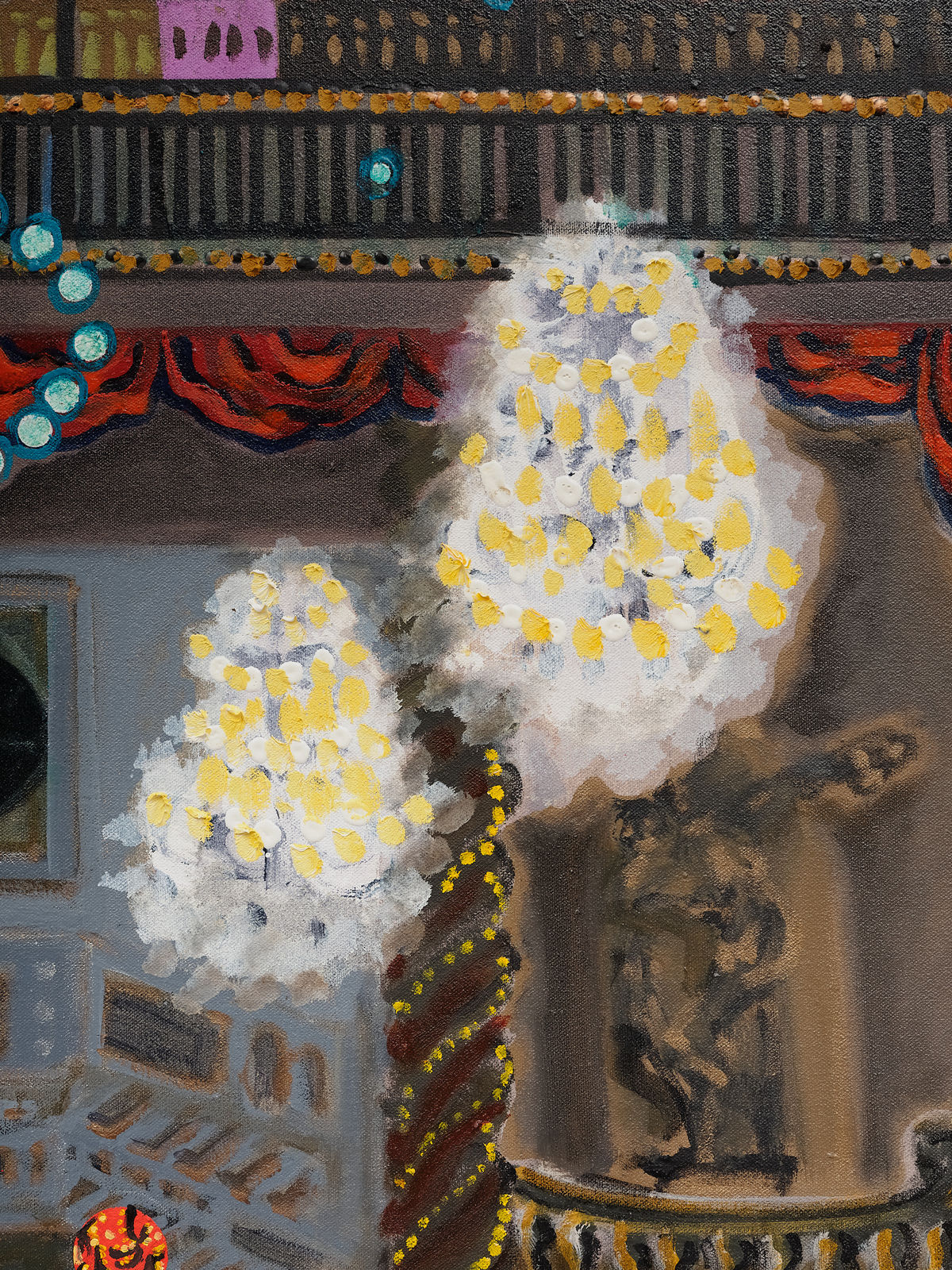 Michiko Itatani, Cosmic Wanderlust, 2014